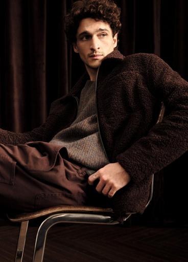 Mouliné-Mix Crew Neck Sweater in Sweaters | Vince Mouliné-Mix Crew Neck Sweater in Sweaters | Vince