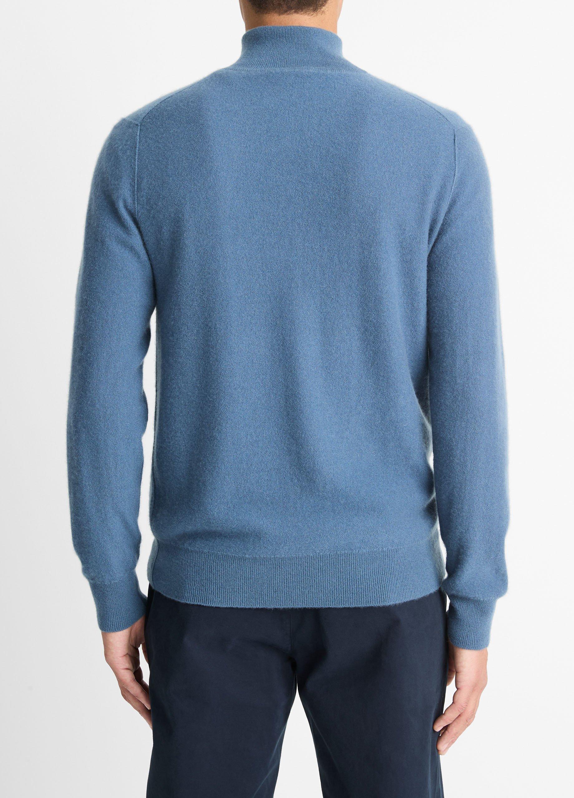 Plush Cashmere Quarter-Zip Sweater image number 3