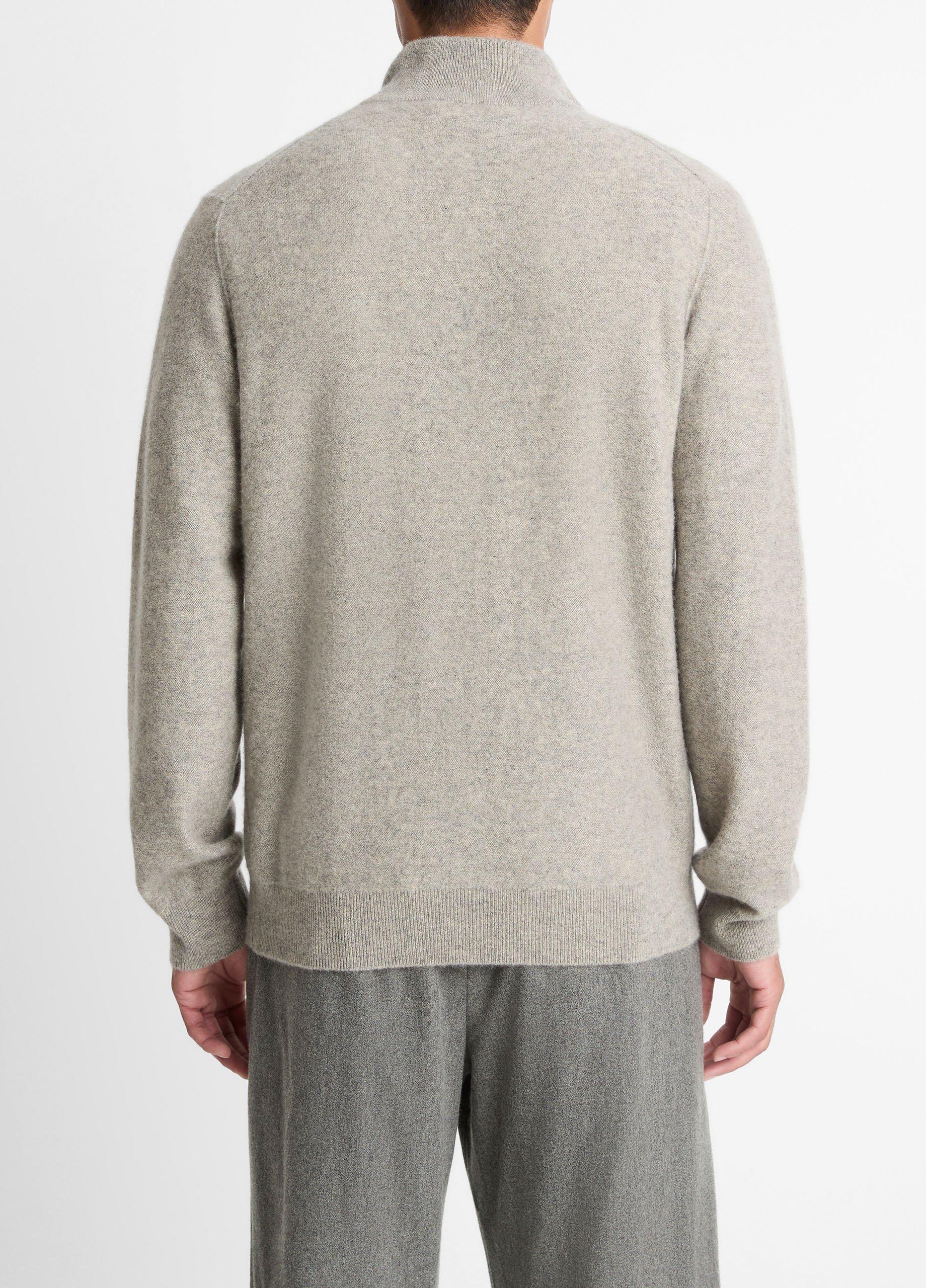 Plush Cashmere Quarter-Zip Sweater image number 2