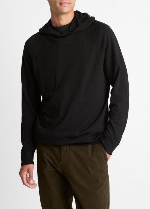 Featherweight Merino Wool-Cashmere Hoodie