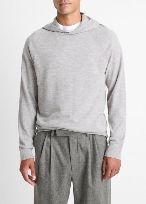Featherweight Merino Wool-Cashmere Hoodie
