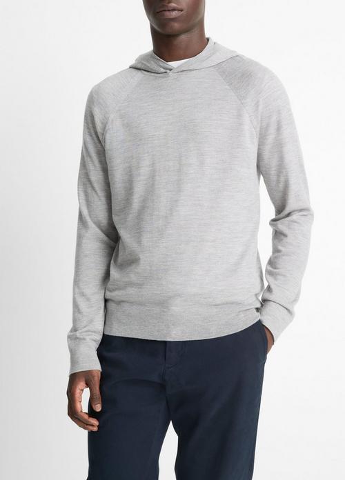 Featherweight Merino Wool-Cashmere Hoodie