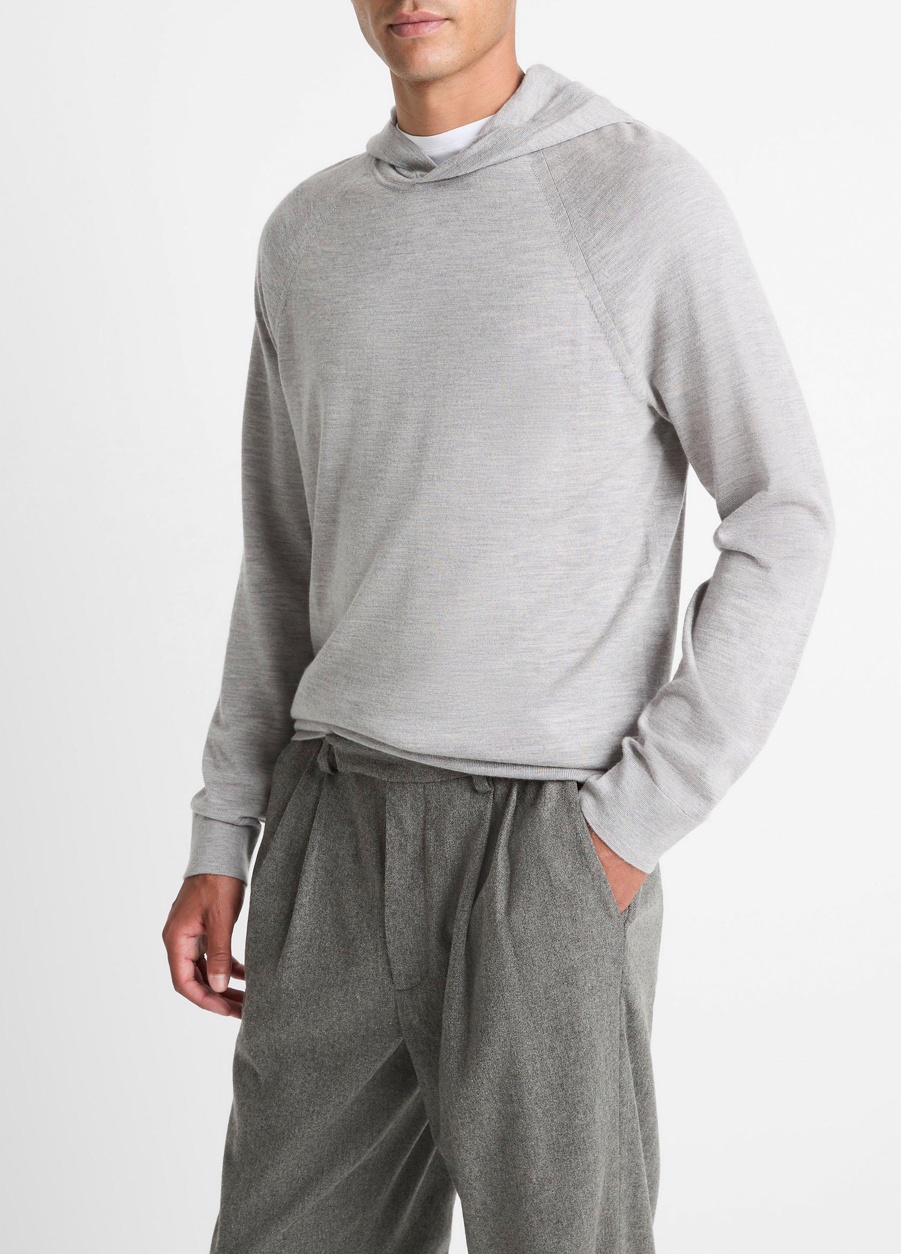 Featherweight Merino Wool-Cashmere Hoodie image number 1