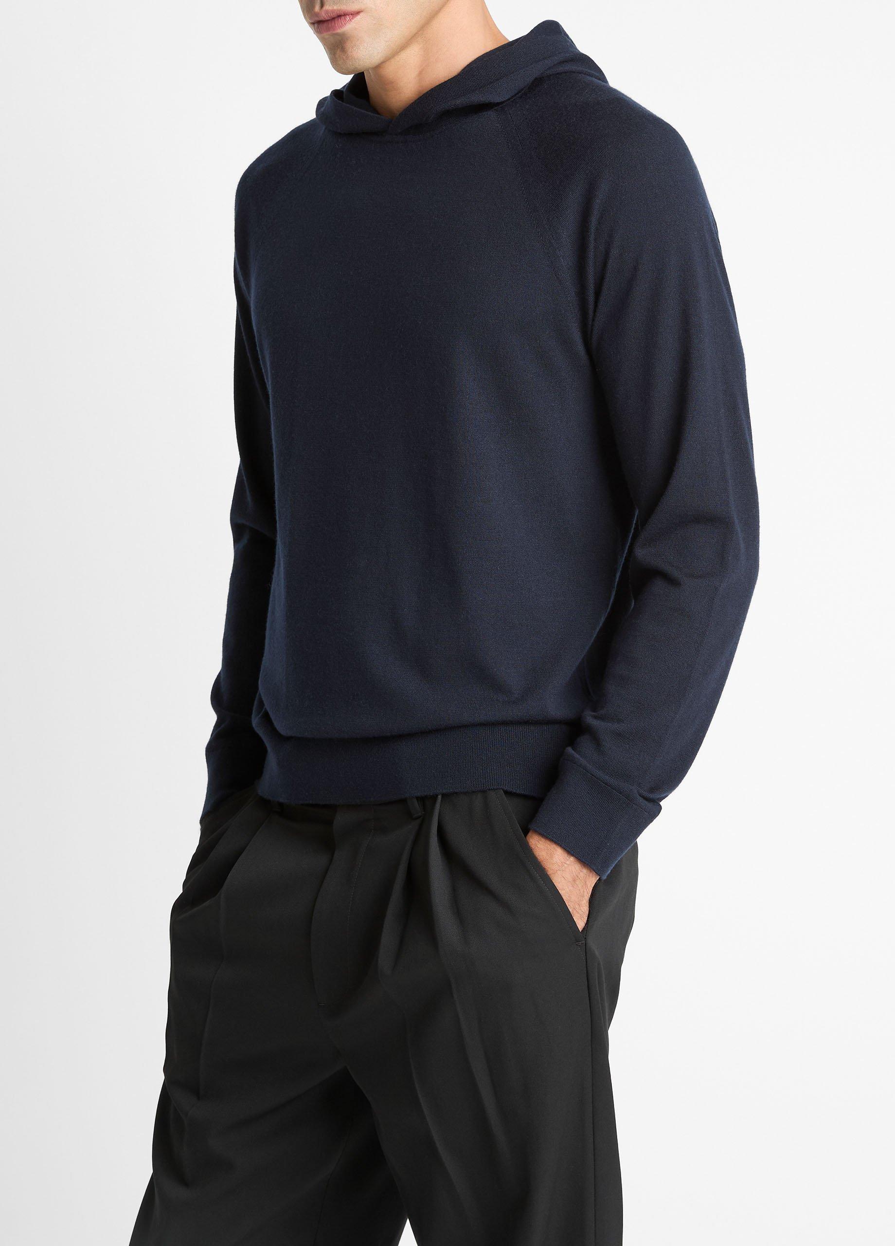 Featherweight Merino Wool-Cashmere Hoodie image number 1