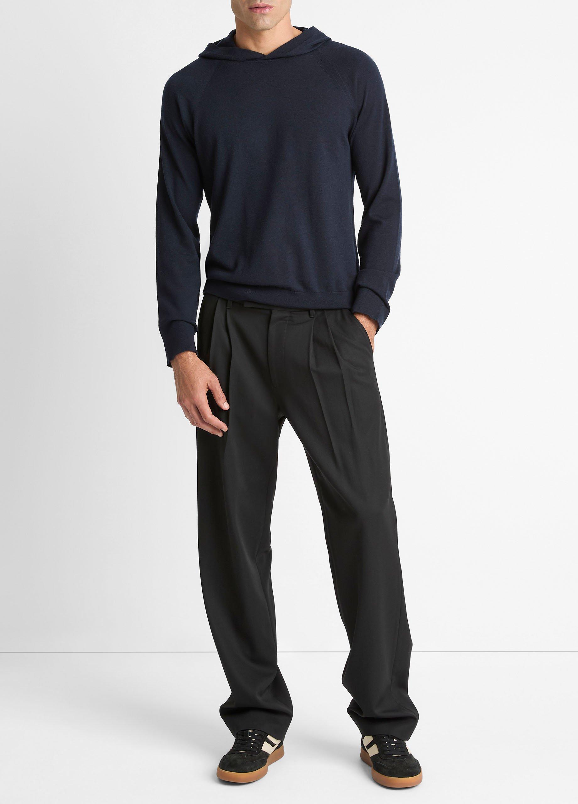 Featherweight Merino Wool-Cashmere Hoodie image number 3