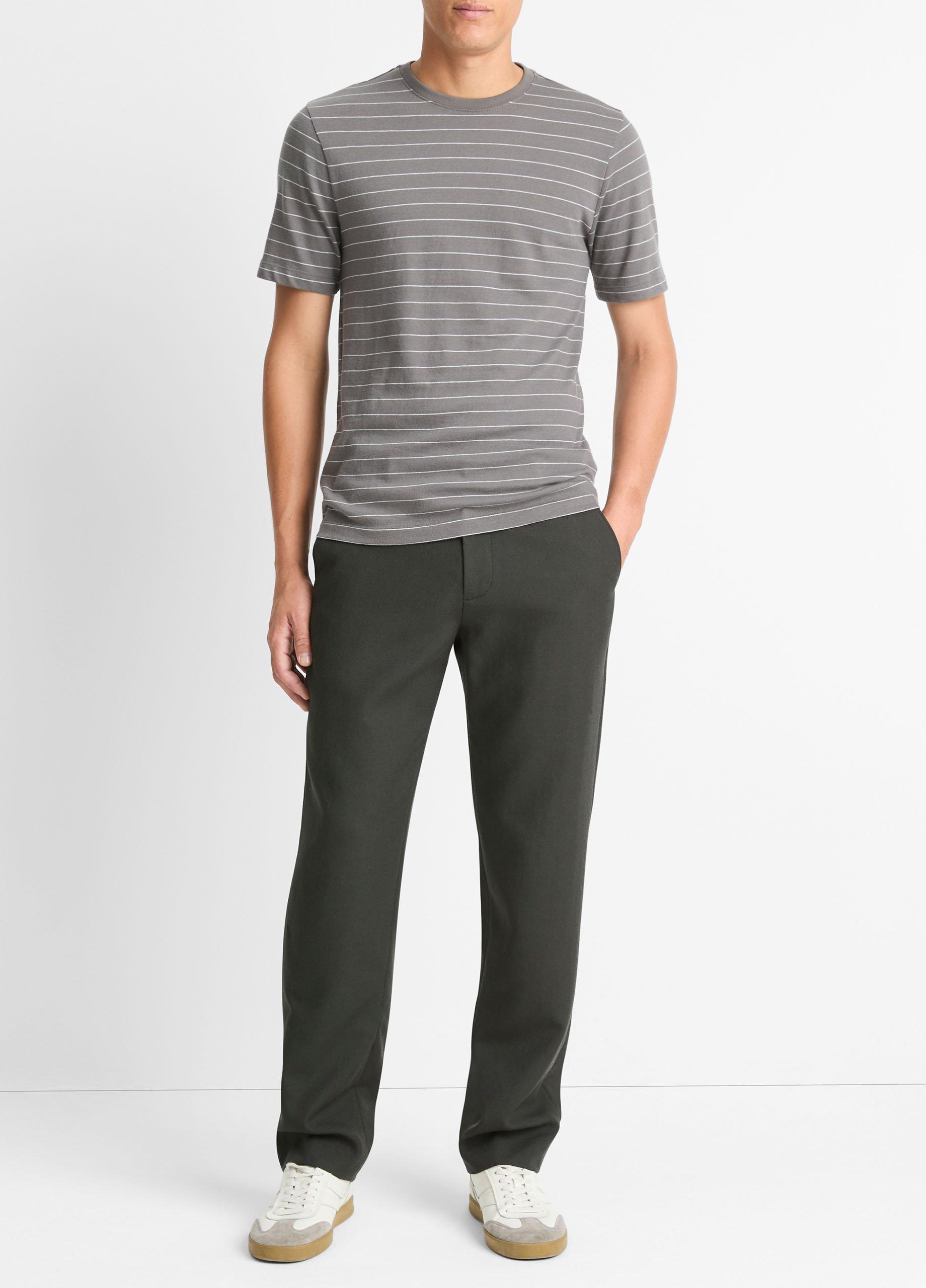 Striped Cotton T-Shirt image number 0