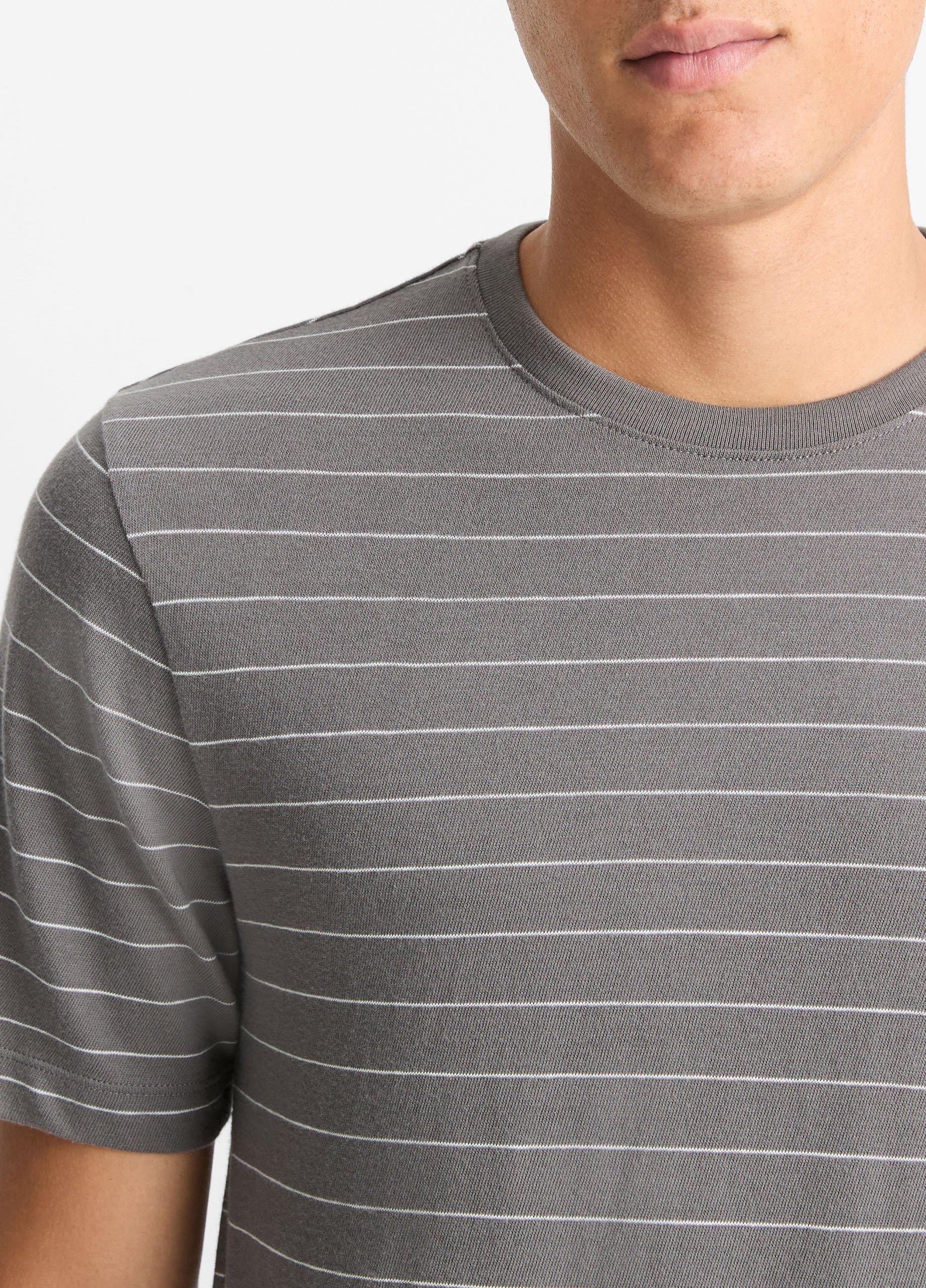 Striped Cotton T-Shirt image number 1