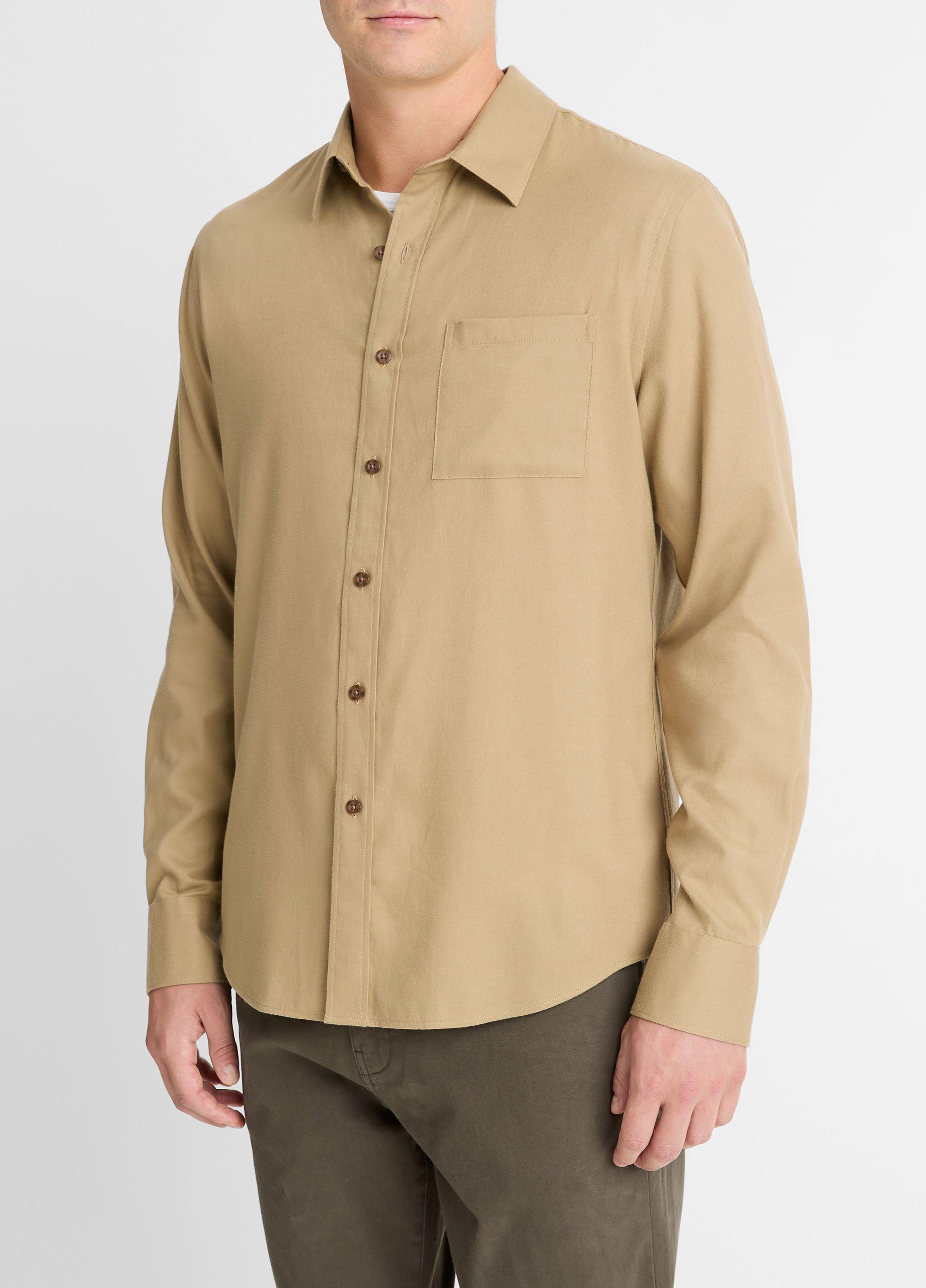 Italian Cotton-Wool Twill Shirt image number 2