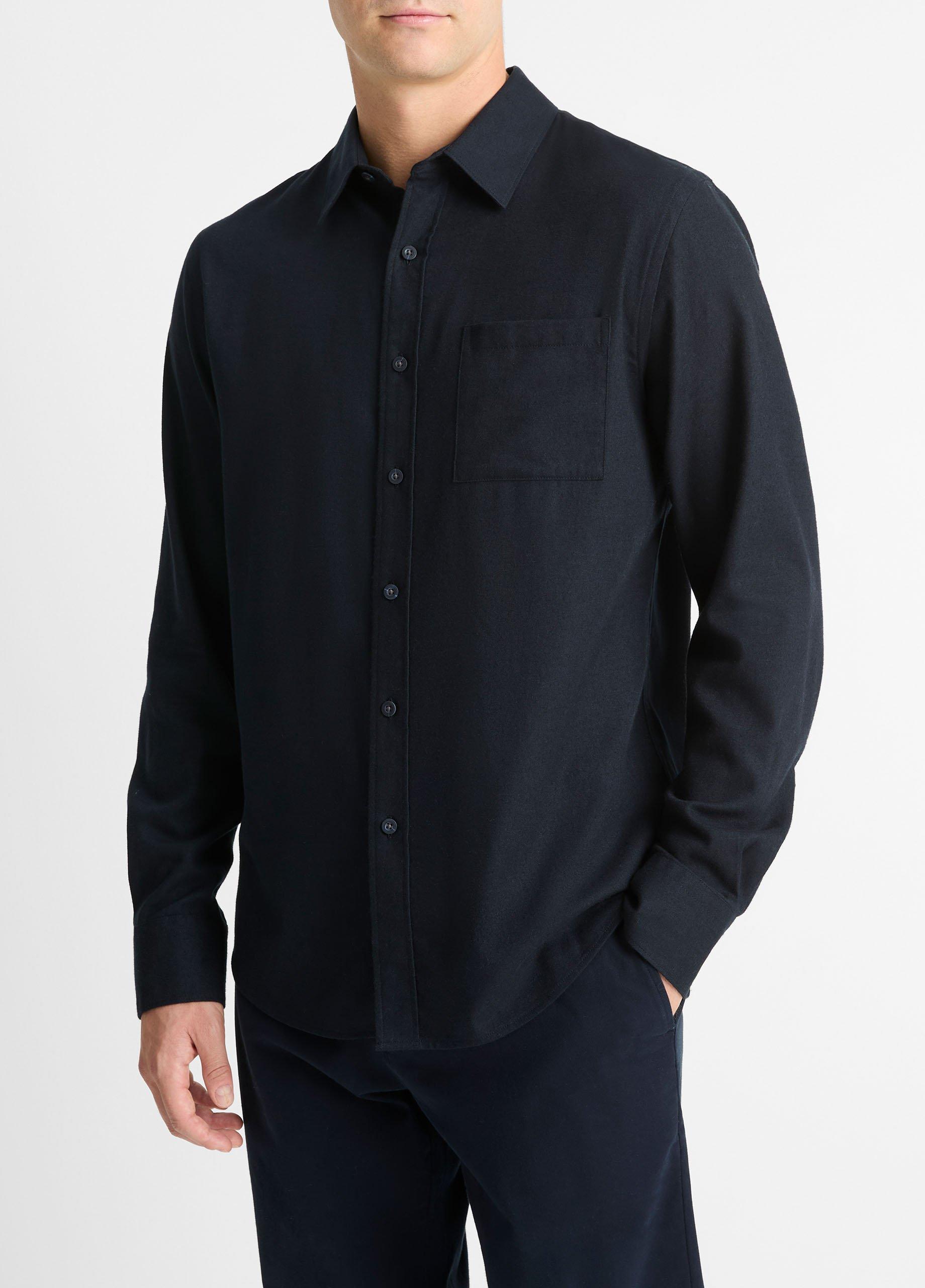 トップス MHL. WOOL COTTON TWILL Stripe Swing Cotton Shirt by MHL by Margaret Howell- La Garçonne