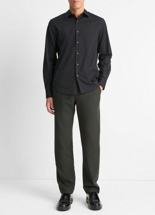 Stretch-Cotton Poplin Shirt