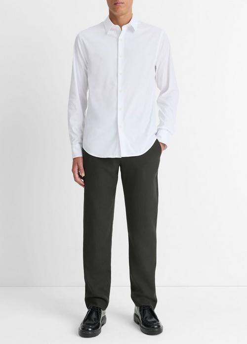 Stretch-Cotton Poplin Shirt