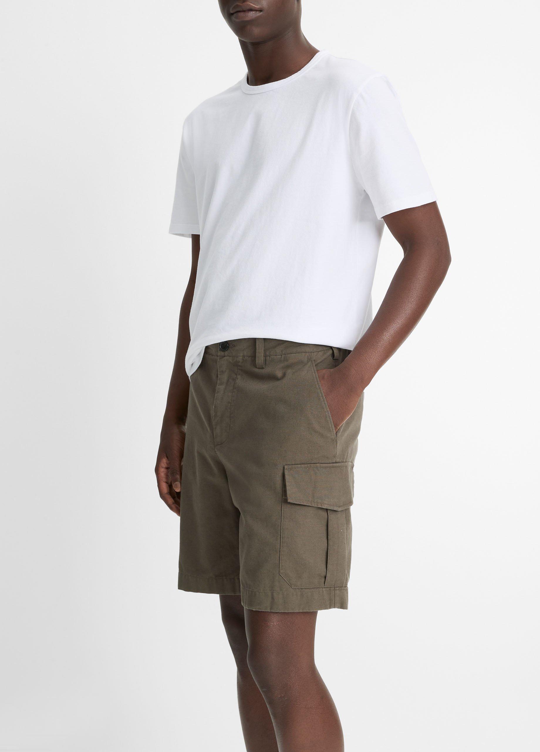 Cotton-Linen Cargo Short image number 1