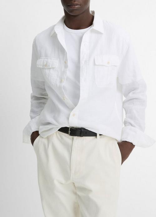 Linen Utility Shirt