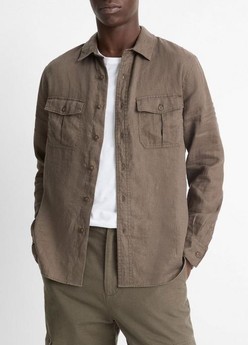 Linen Utility Shirt