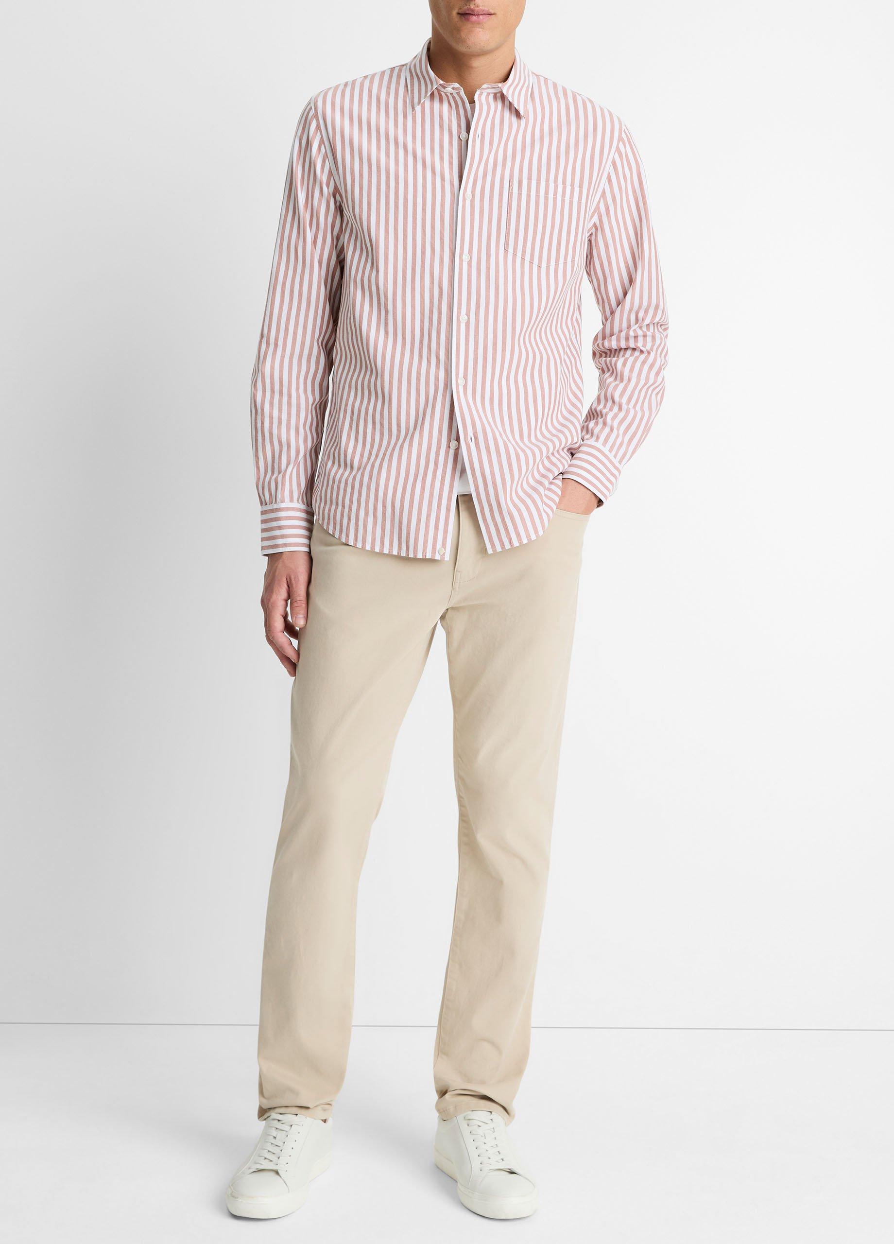 Hermosa Stripe Button-Front Shirt image number 3