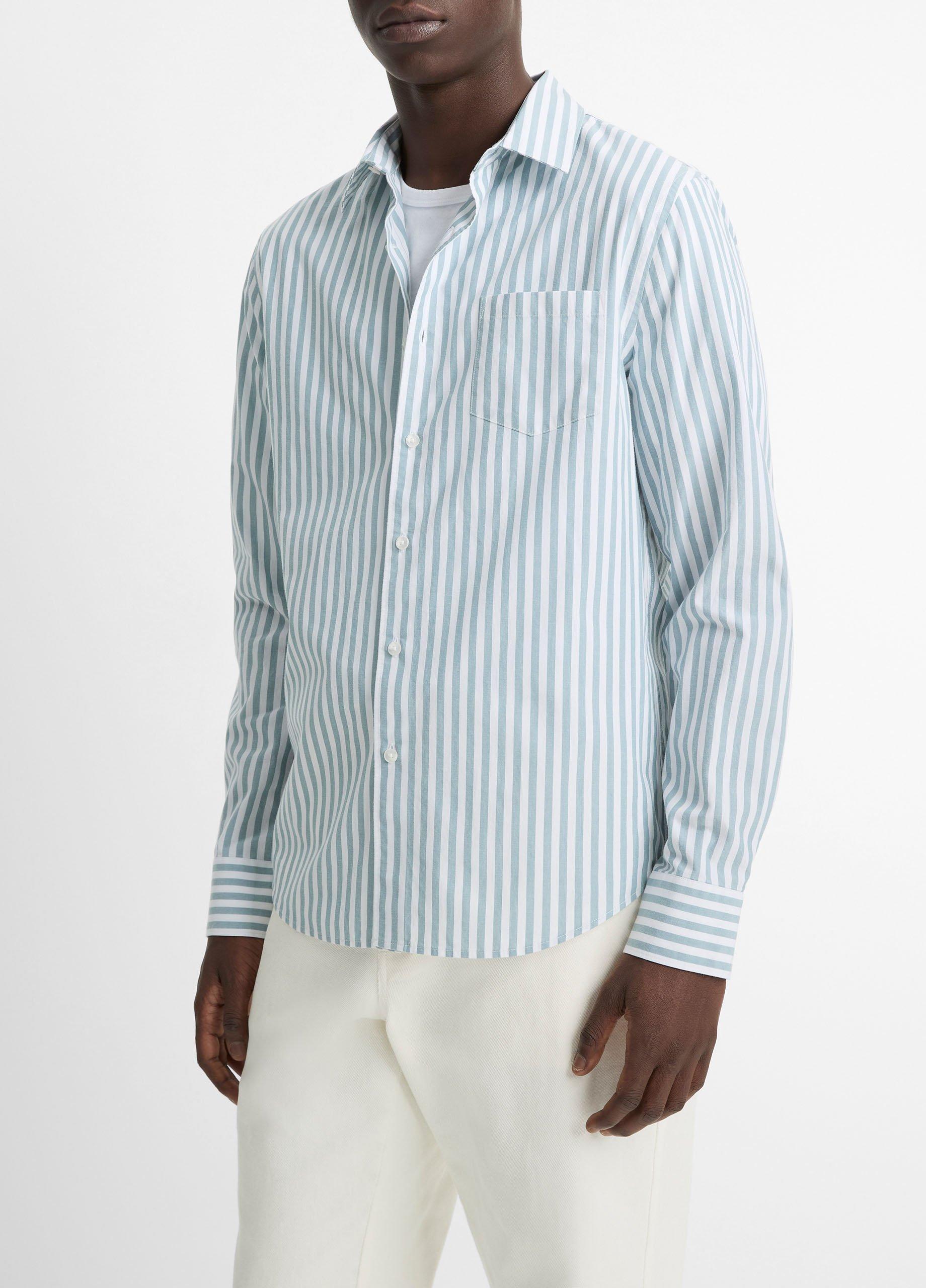 Hermosa Stripe Button-Front Shirt image number 1