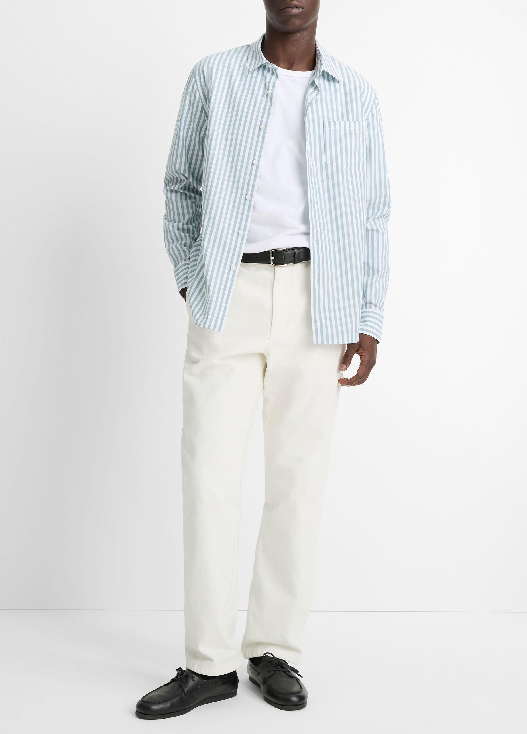 Hermosa Stripe Button-Front Shirt image number 3