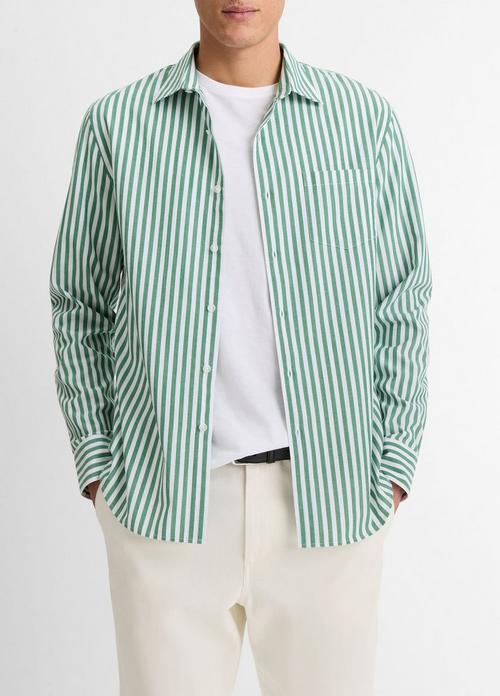 Hermosa Stripe Button-Front Shirt