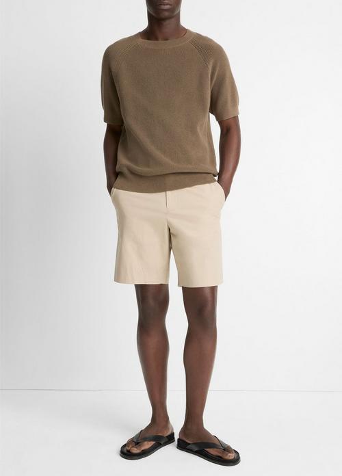 Italian Cotton Extended-Tab Short