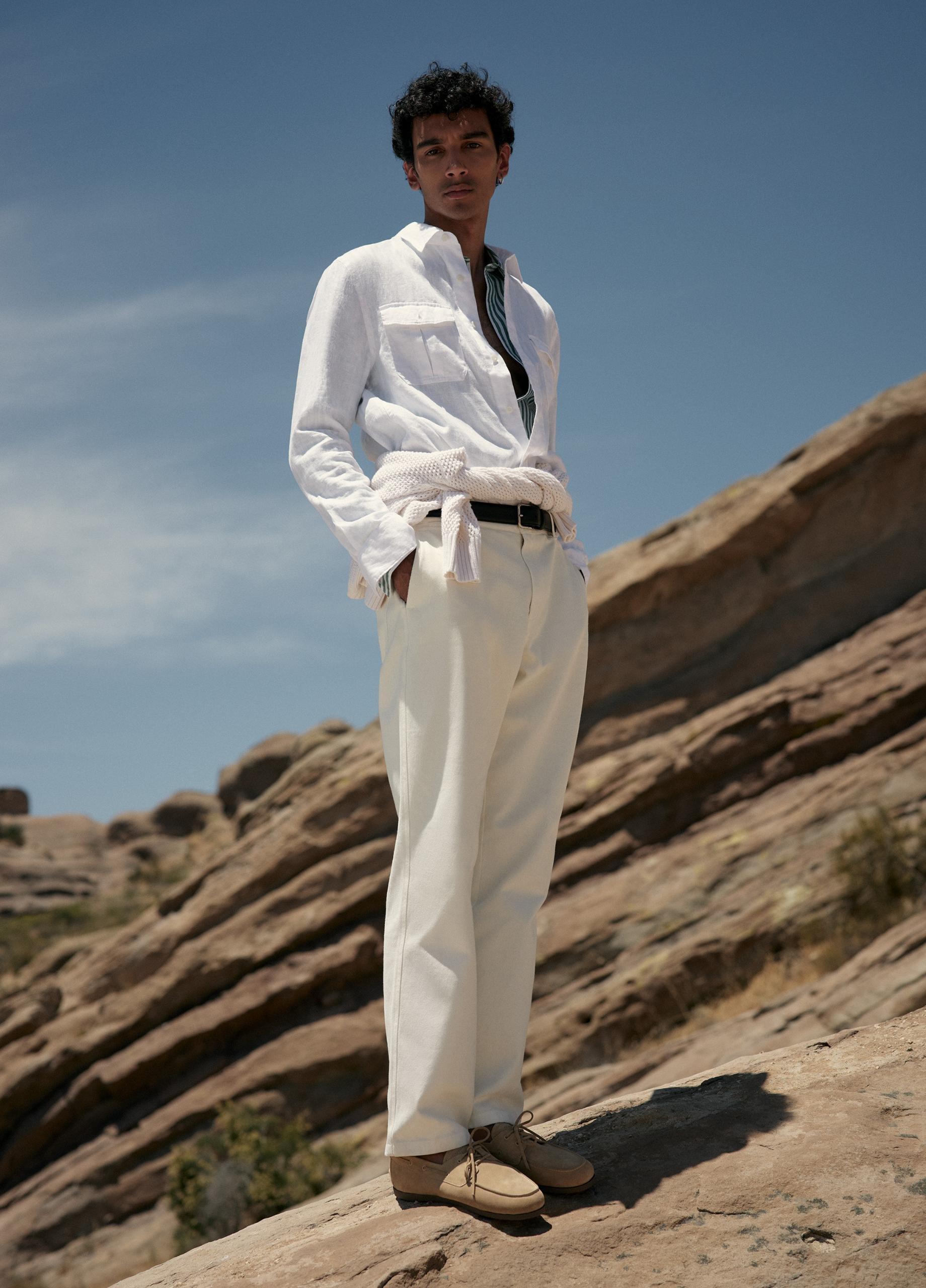 Relaxed 5-Pocket Cotton Pant image number 4