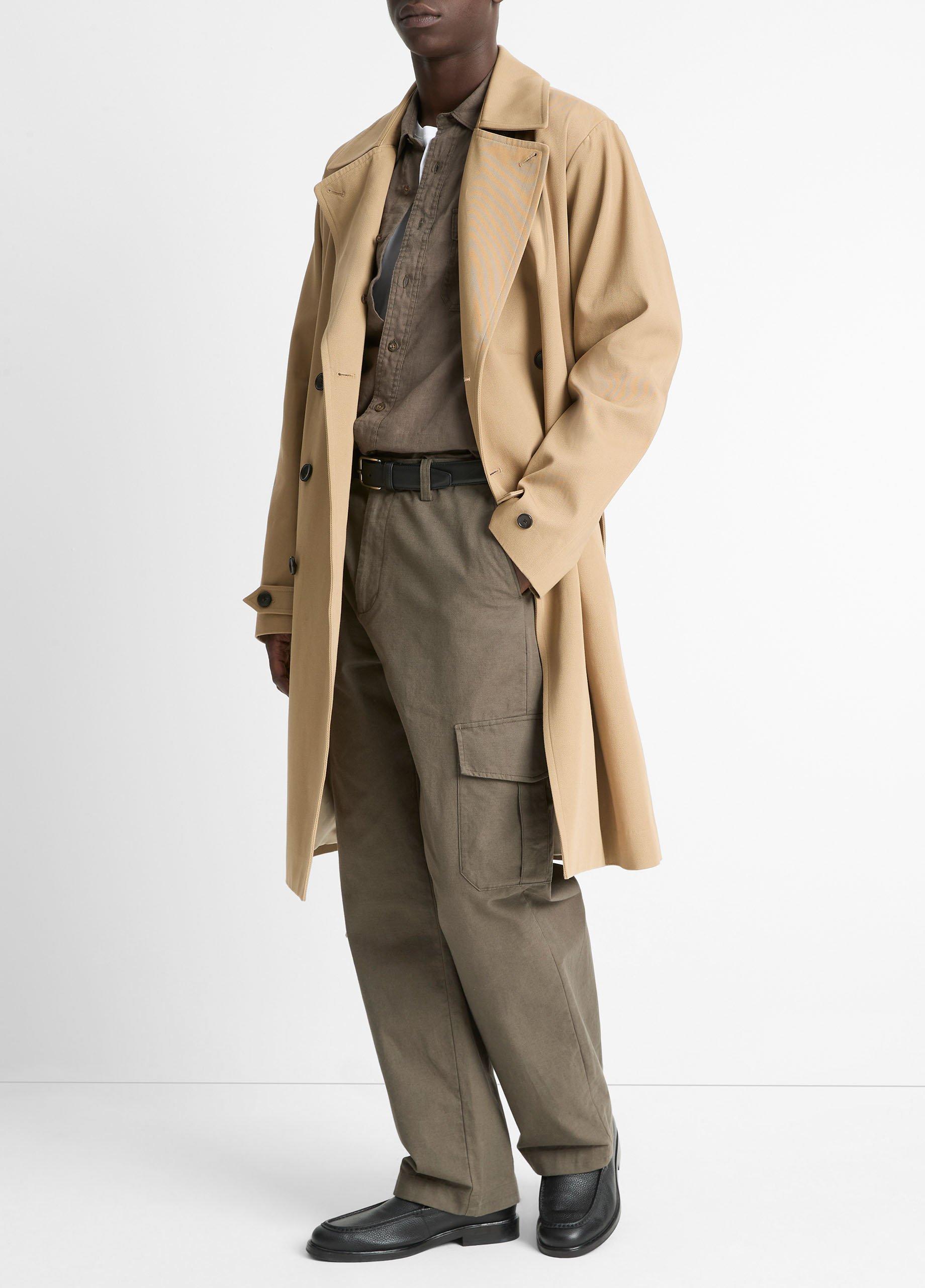 ジャケット・アウター mulch way collar long trench coat 71Yk+ttw-6L._SY350_QL65_.jpg
