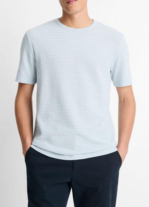 Striped Pima Cotton Piqué T-Shirt