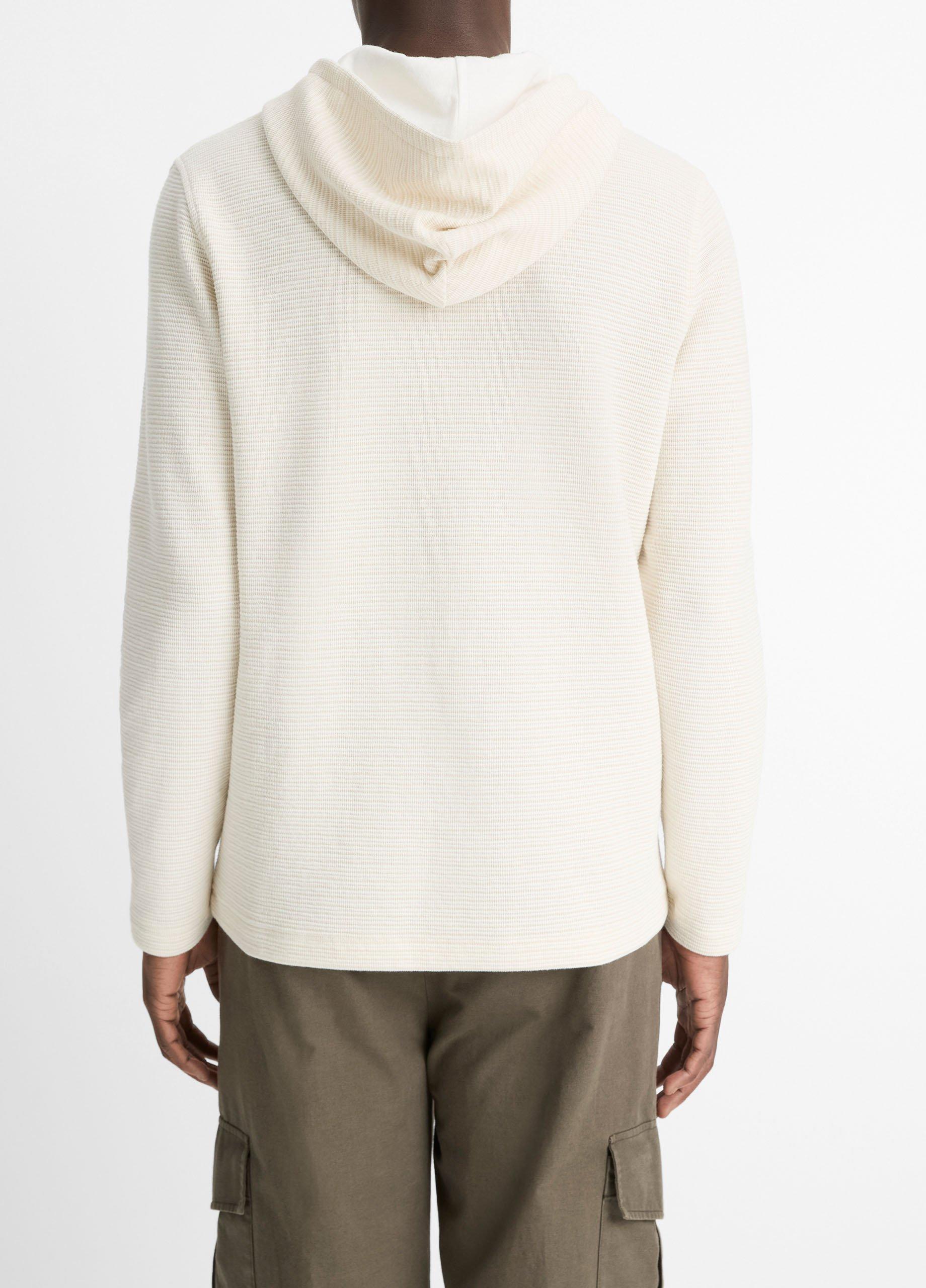 特別価格 Variegated Stripe Double-Face Cotton-Blend Hoodie in ジャケット・アウター