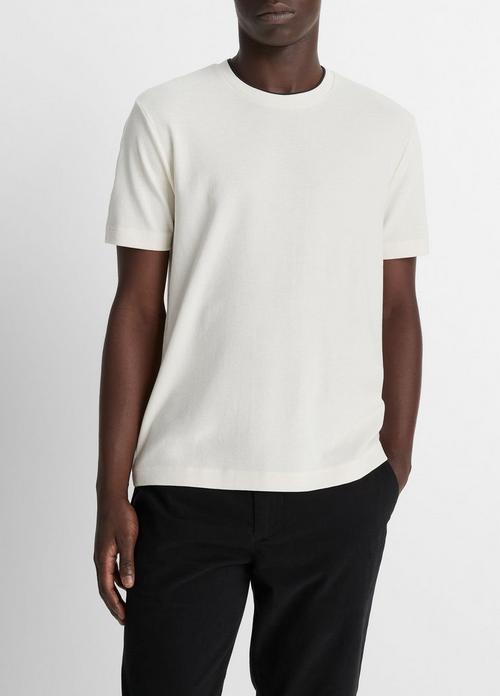 Double-Neck Pima Cotton T-Shirt