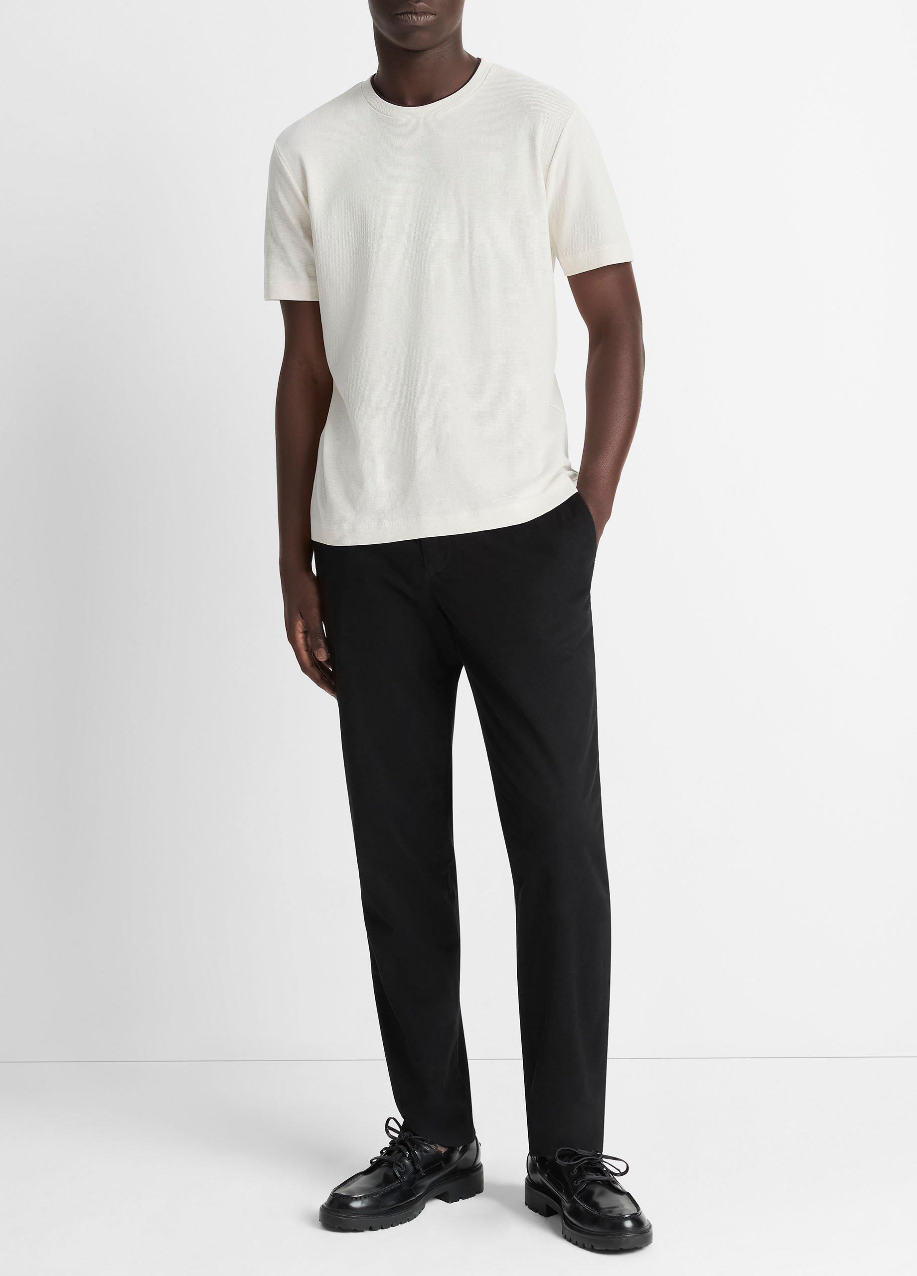 Double-Neck Pima Cotton T-Shirt image number 3