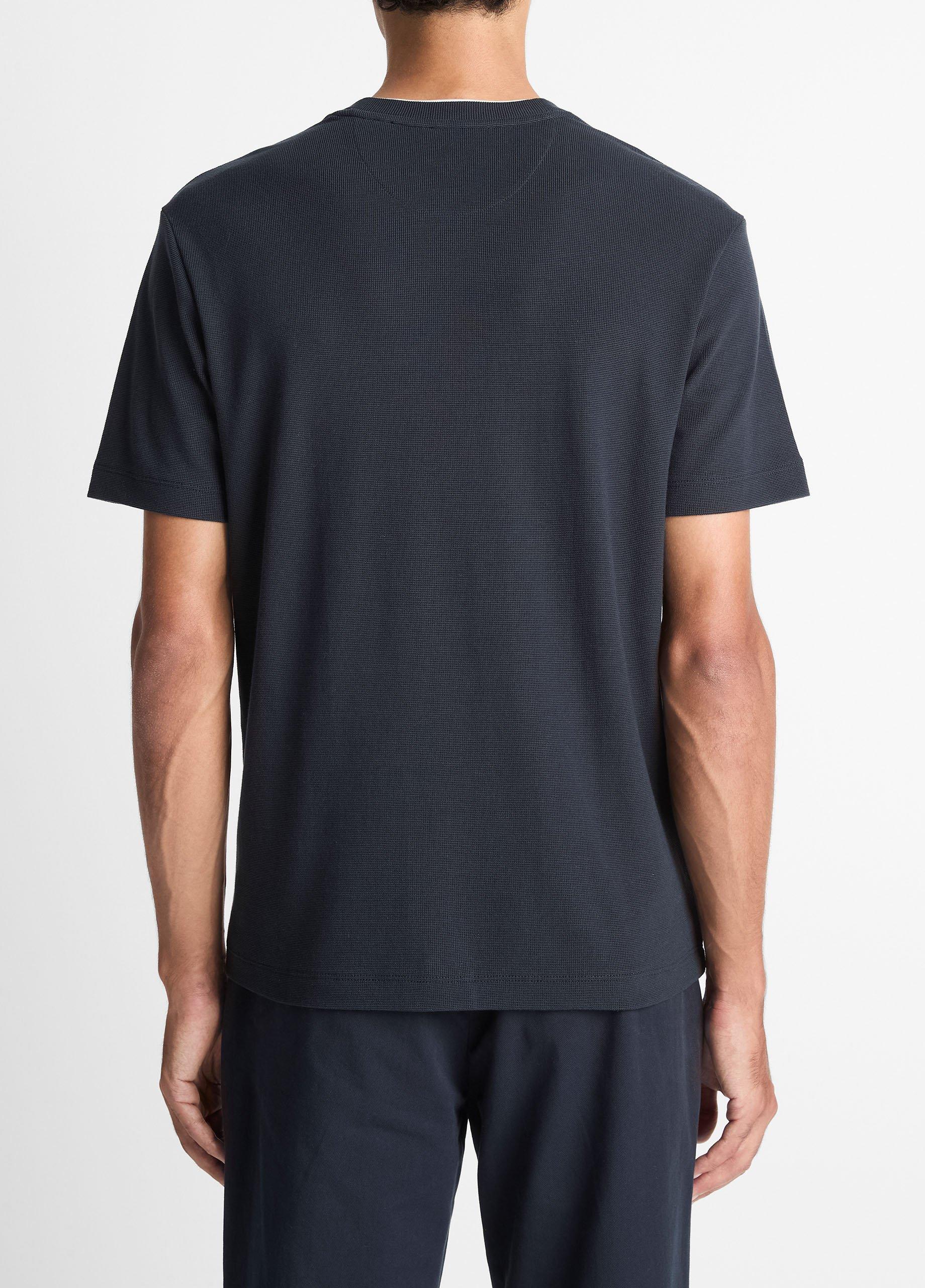 Double-Neck Pima Cotton T-Shirt image number 2