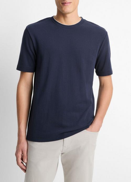 Double-Neck Pima Cotton T-Shirt