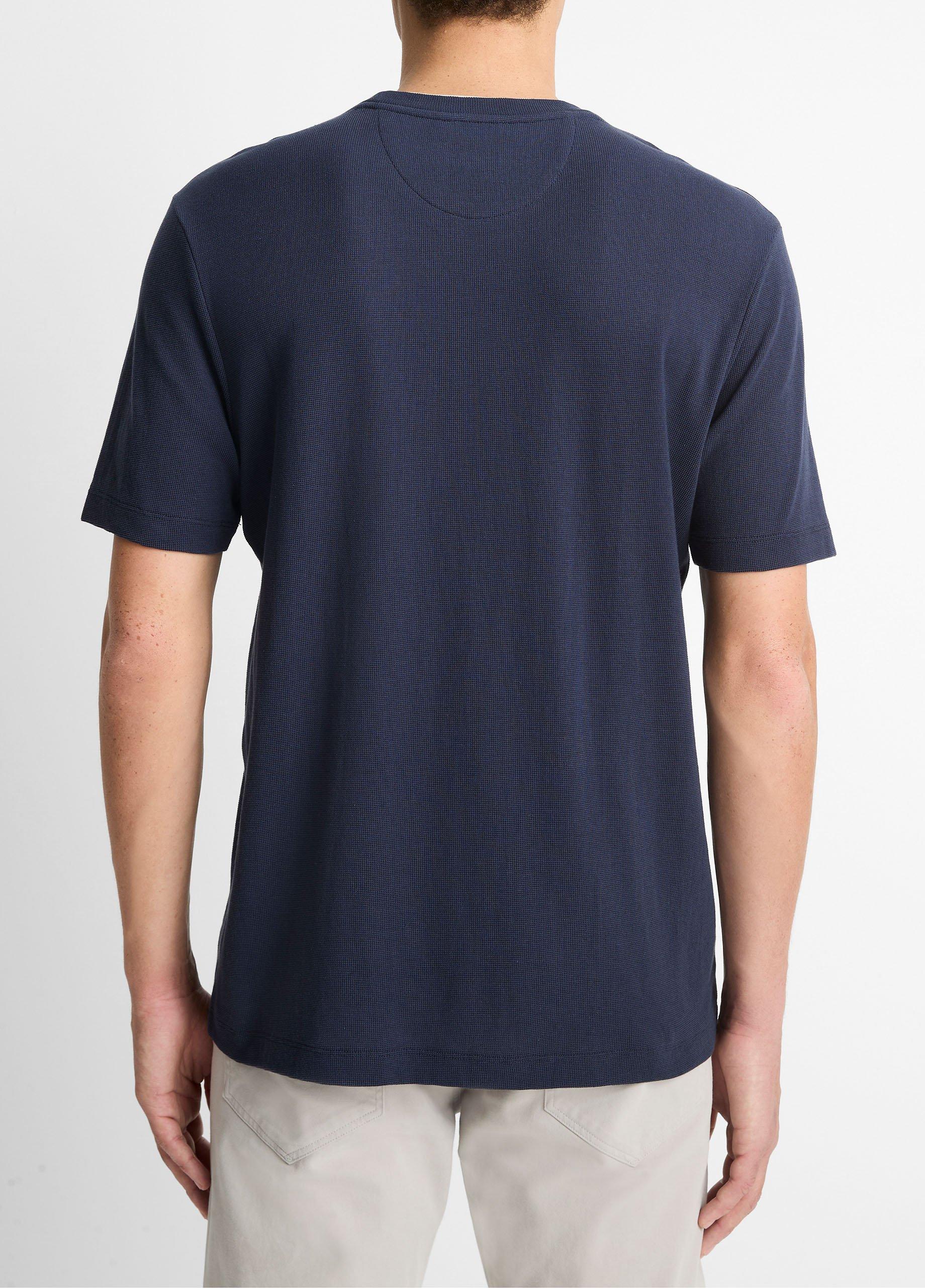 Double-Neck Pima Cotton T-Shirt image number 2