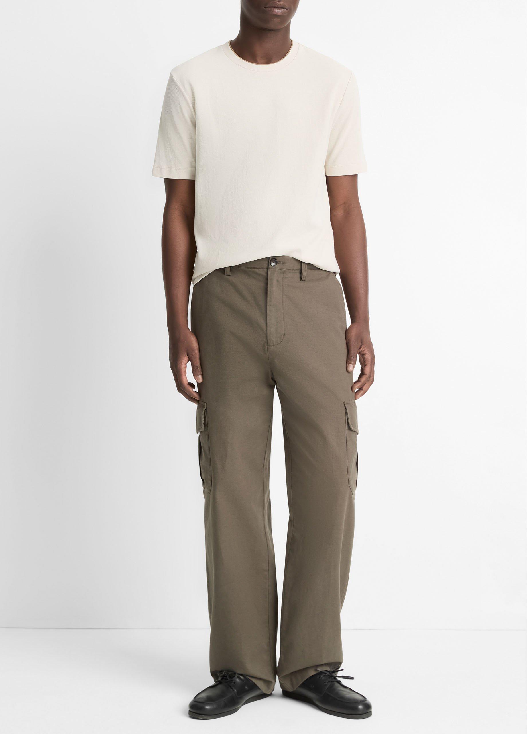 Double-Neck Pima Cotton T-Shirt image number 3