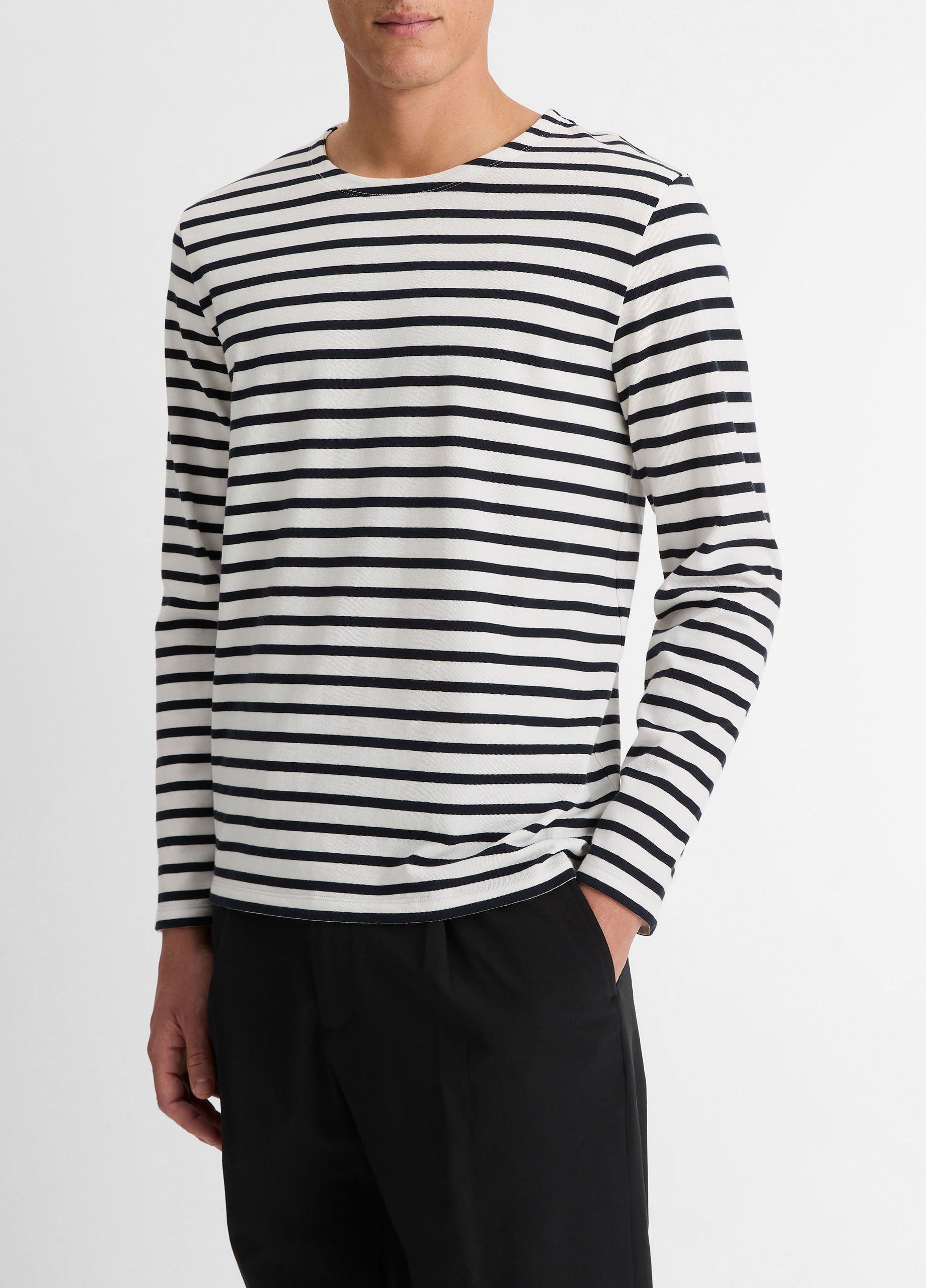 【THEVINYLHOUSE】 Painting Stripe Long sleeve TEE ★ 大人気 TOYS McCOY Striped T-Shirt Men's Steve McQueen Long Sleeve