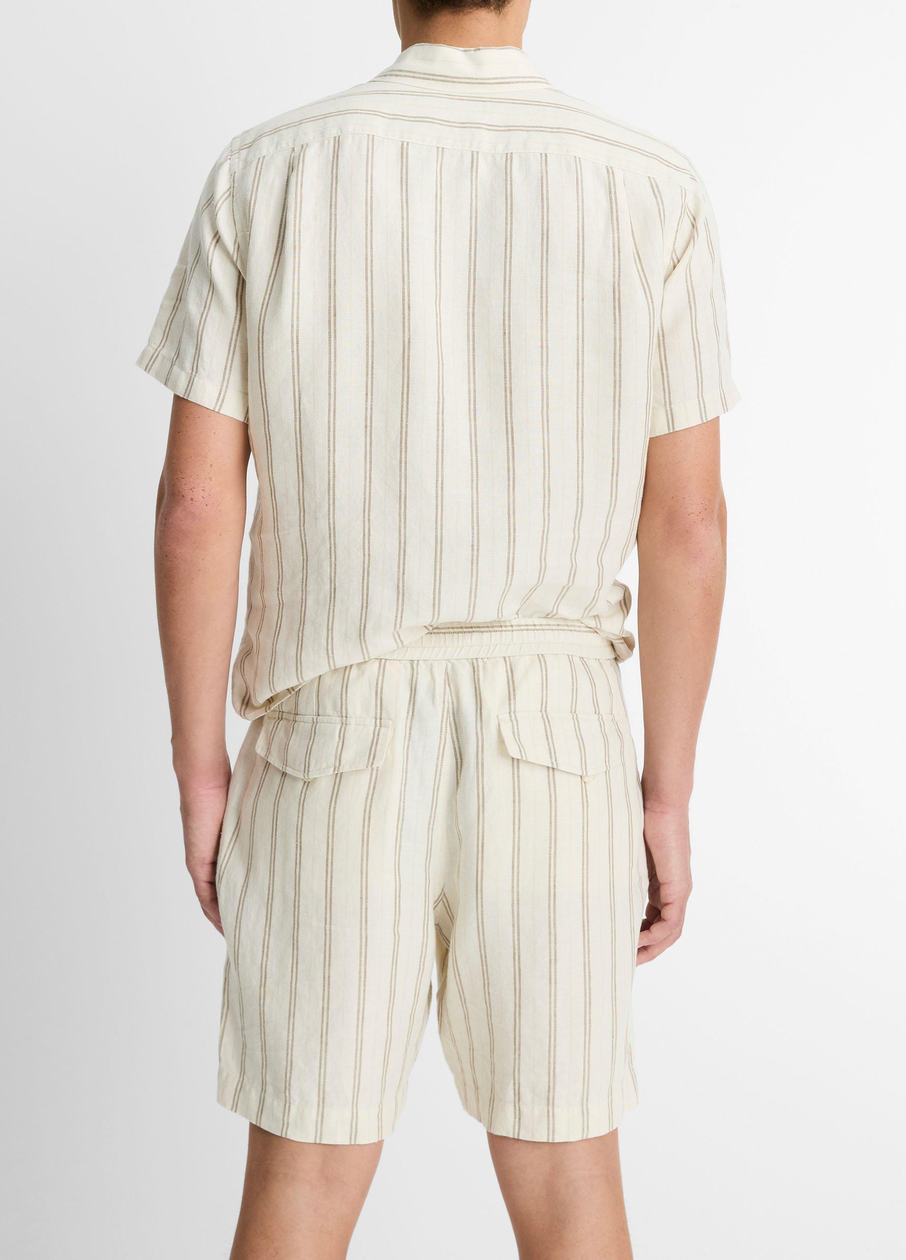 Mesa Stripe Hemp Beach Short image number 2