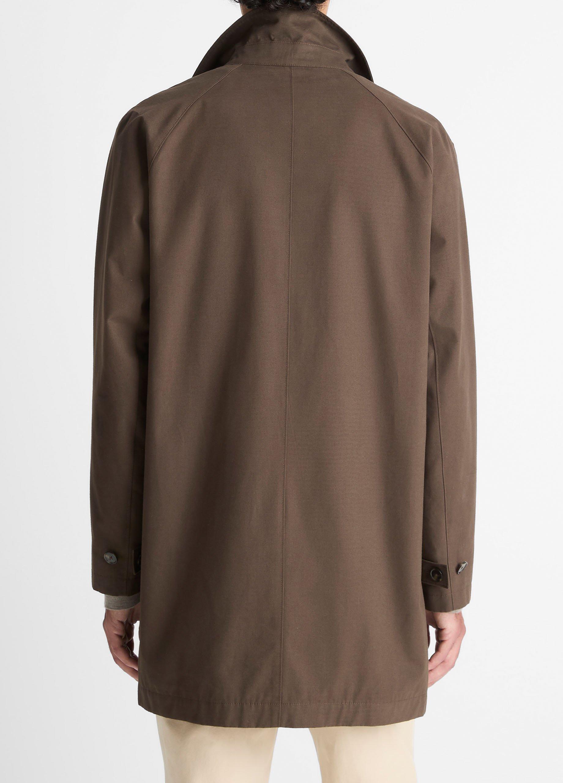 Lightweight Italian Cotton Car Coat in Coats | Vince