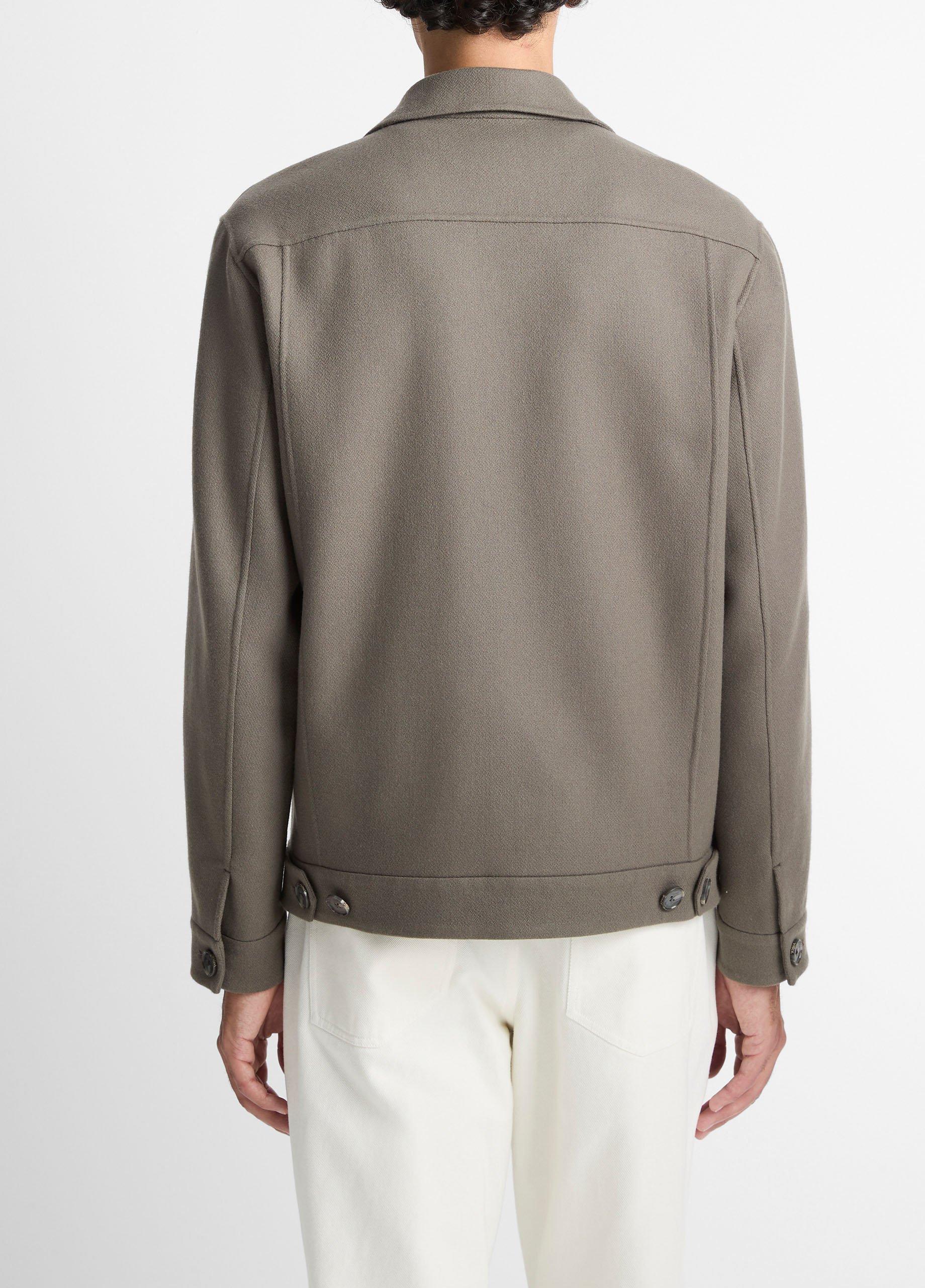 Italian Splittable Wool-Blend Shop Jacket image number 2