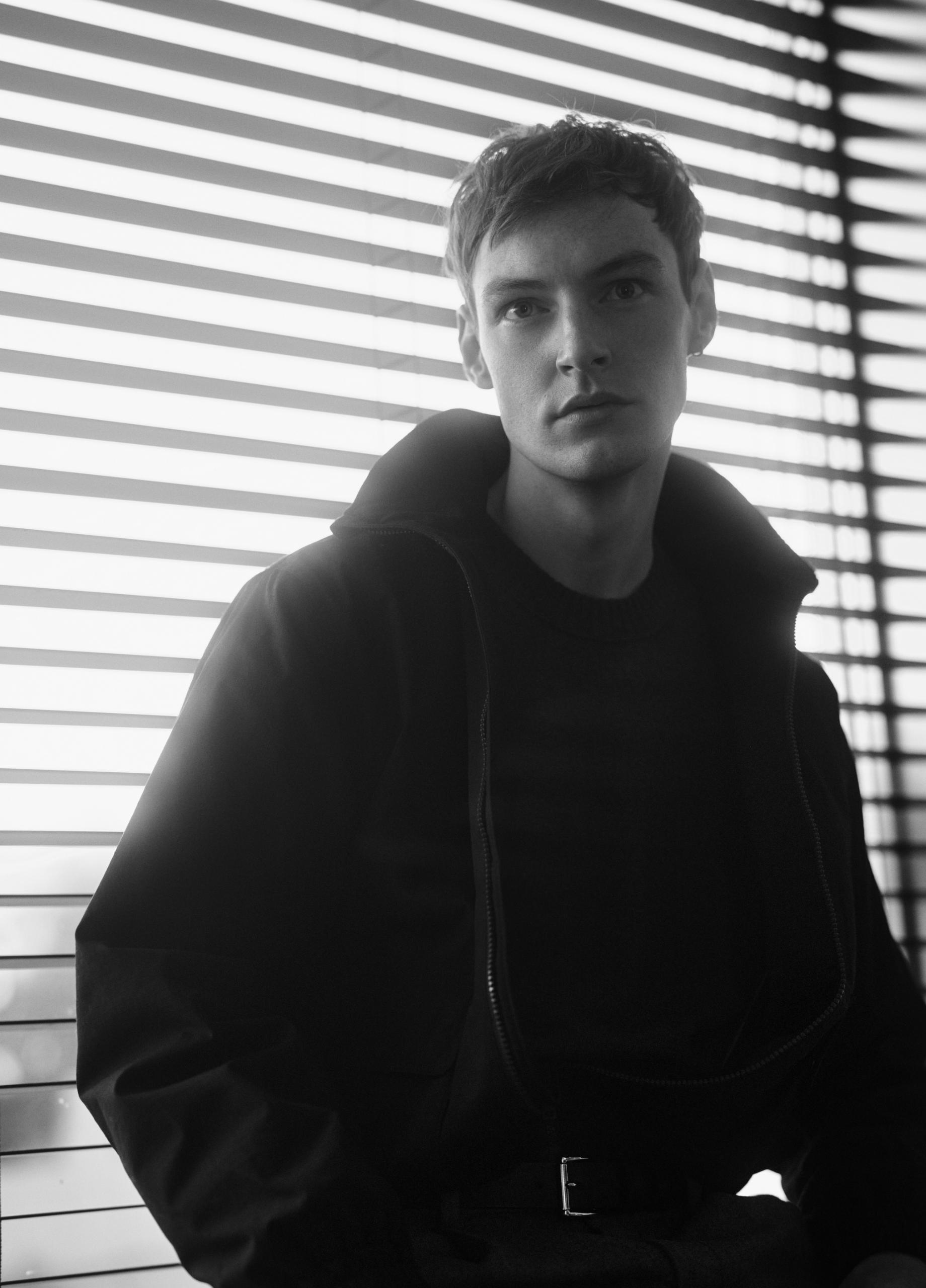 Italian Cotton Ripstop Bomber Jacket image number 5