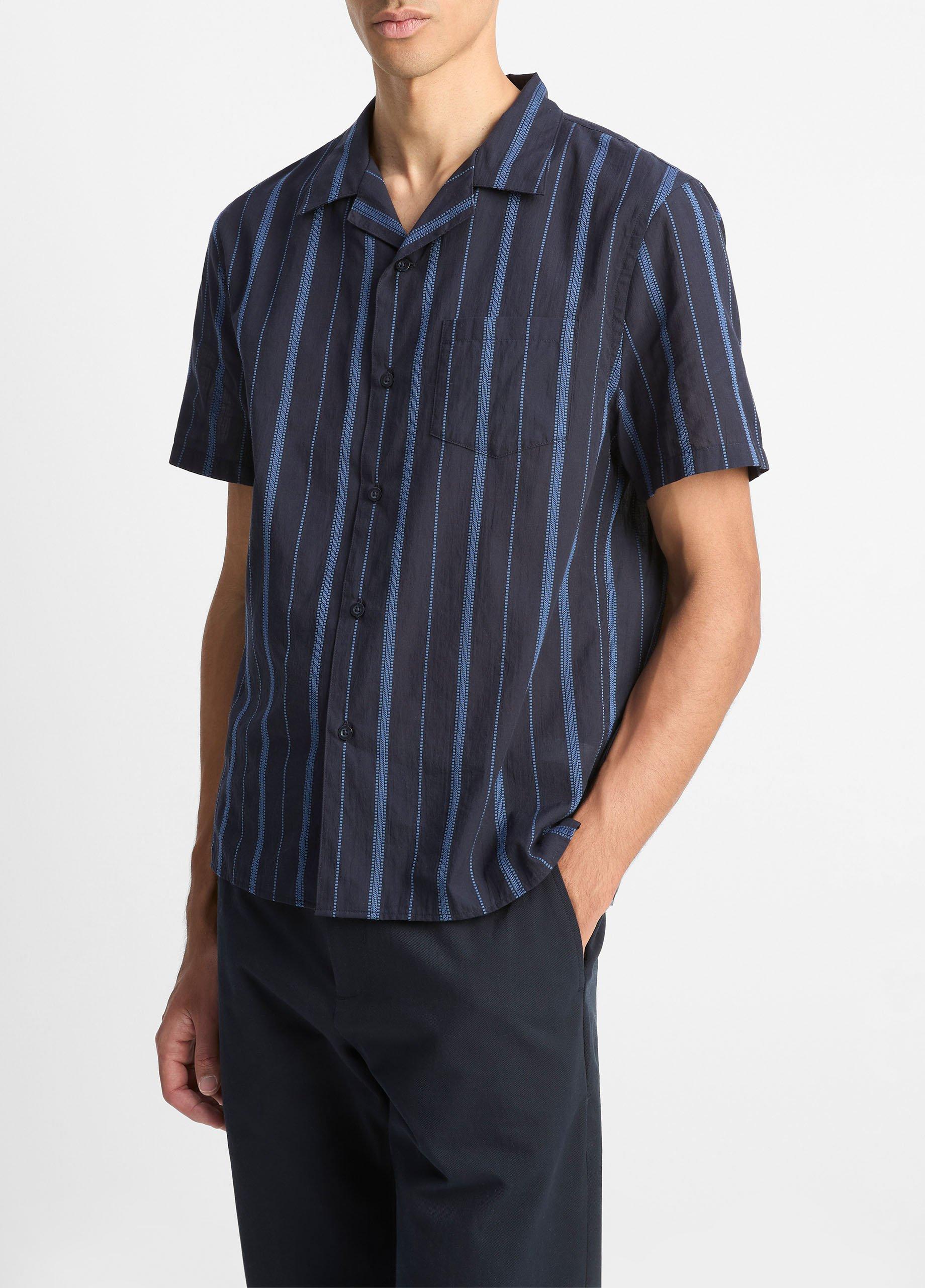Deck Stripe Cotton Cabana Shirt image number 1