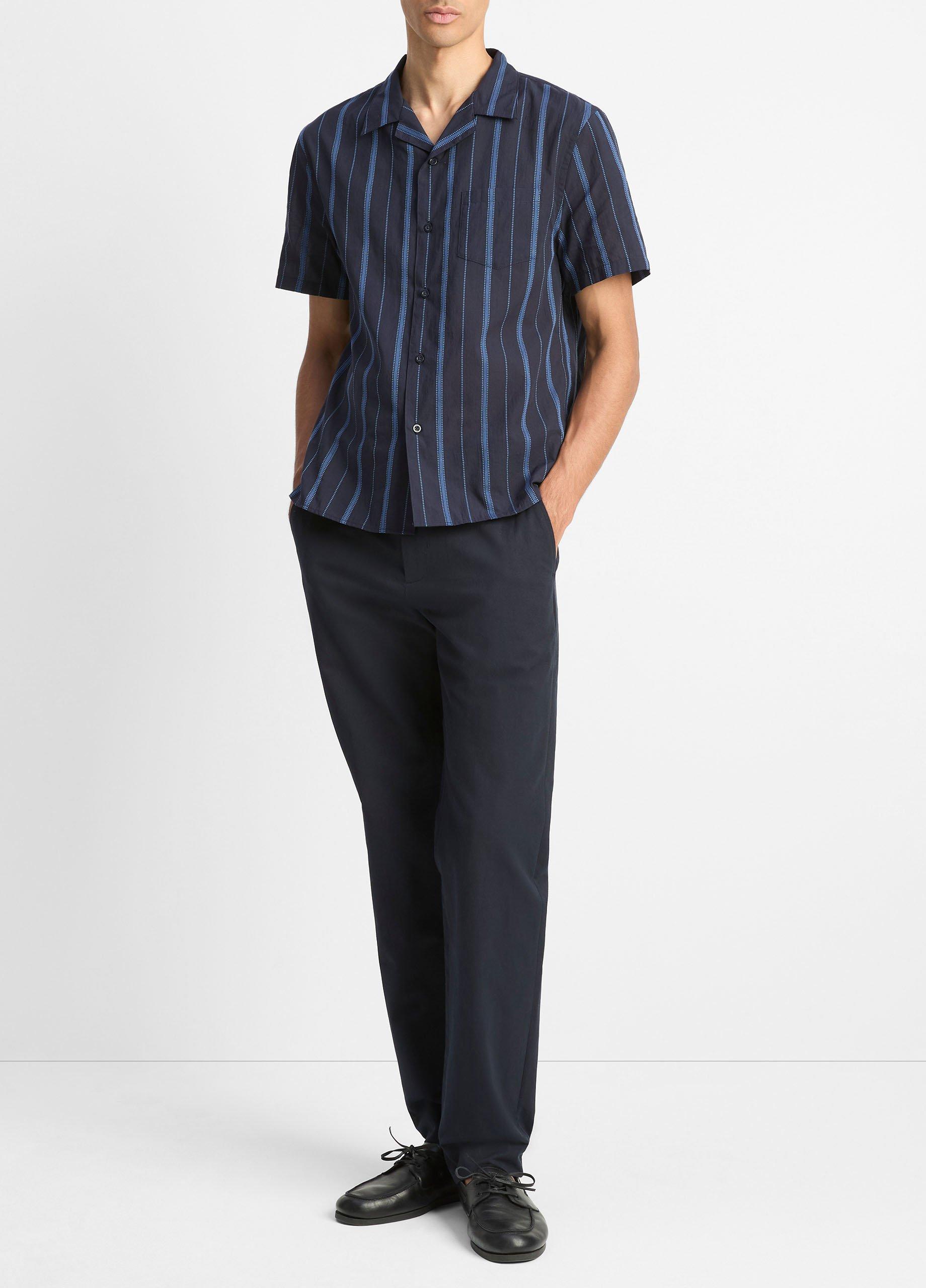 Deck Stripe Cotton Cabana Shirt image number 3