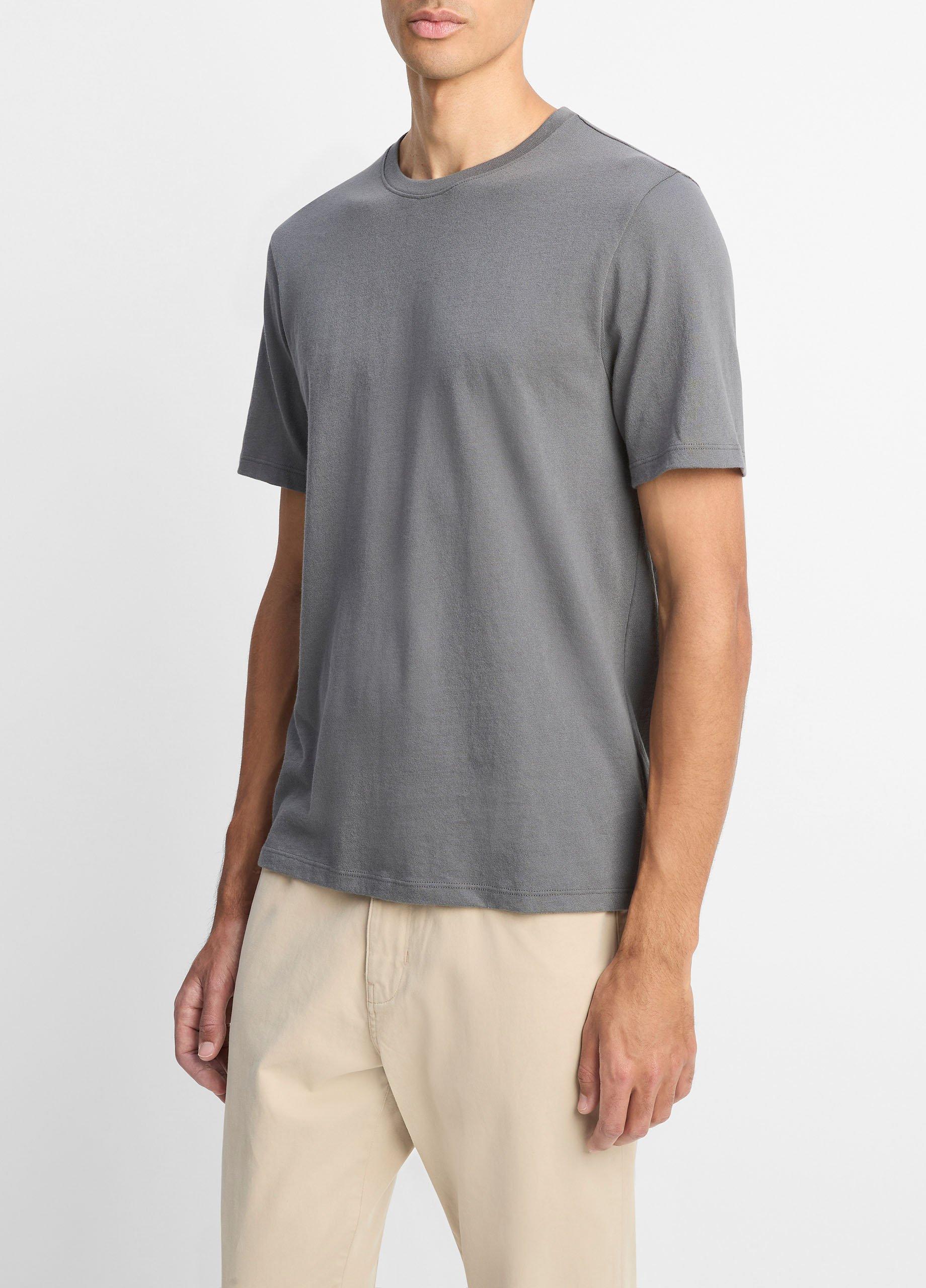 Loose-Knit Cotton T-Shirt image number 1
