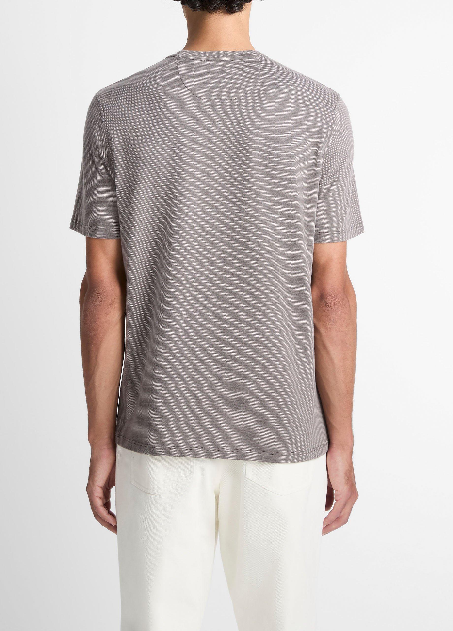 Birdseye Jacquard Pima Cotton T-Shirt image number 2