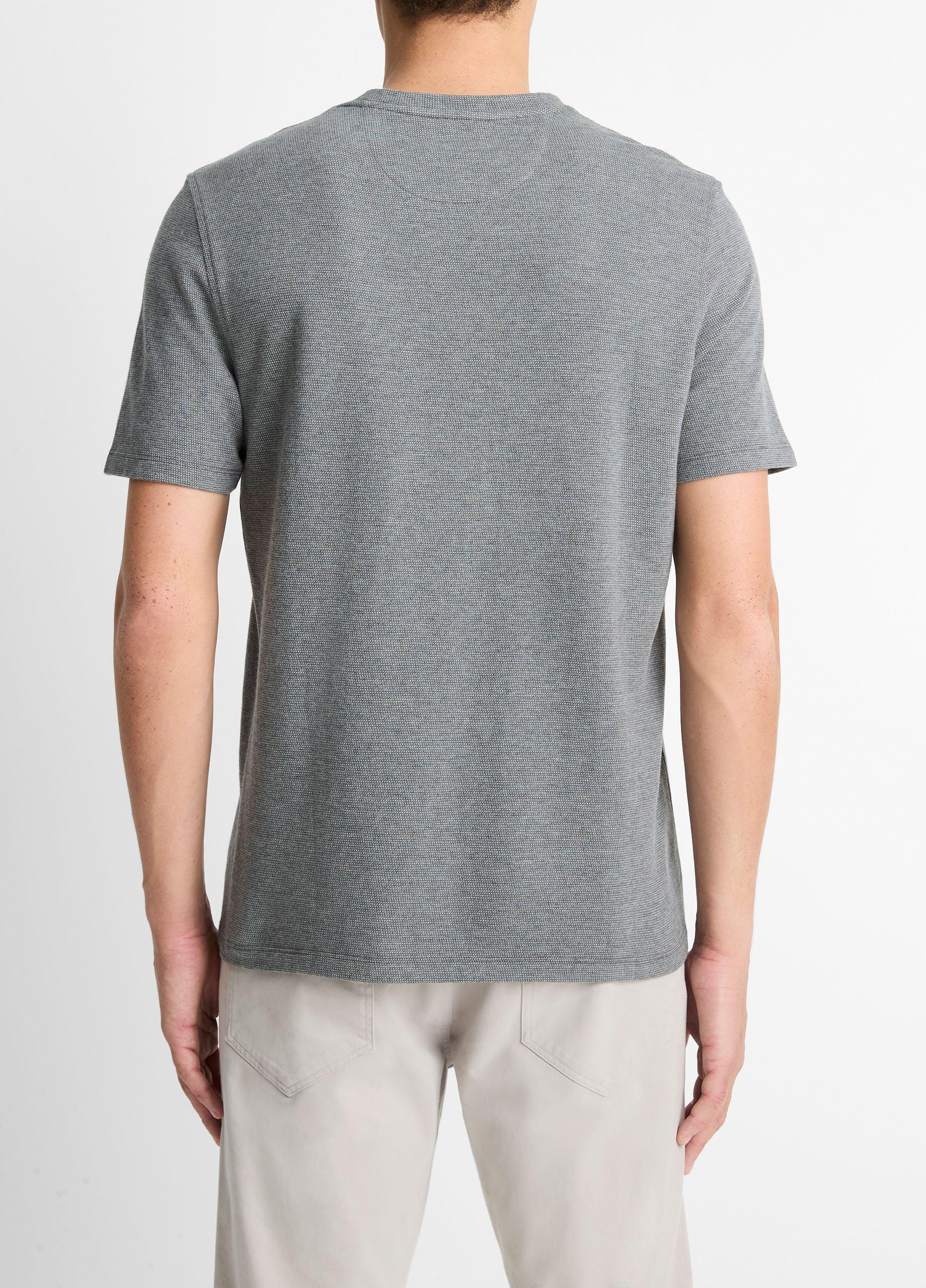 Birdseye Jacquard Pima Cotton T-Shirt image number 2