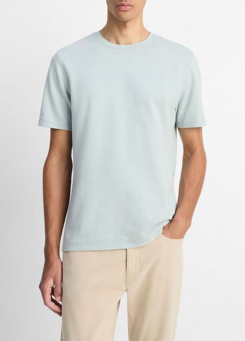 Birdseye Jacquard Pima Cotton T-Shirt
