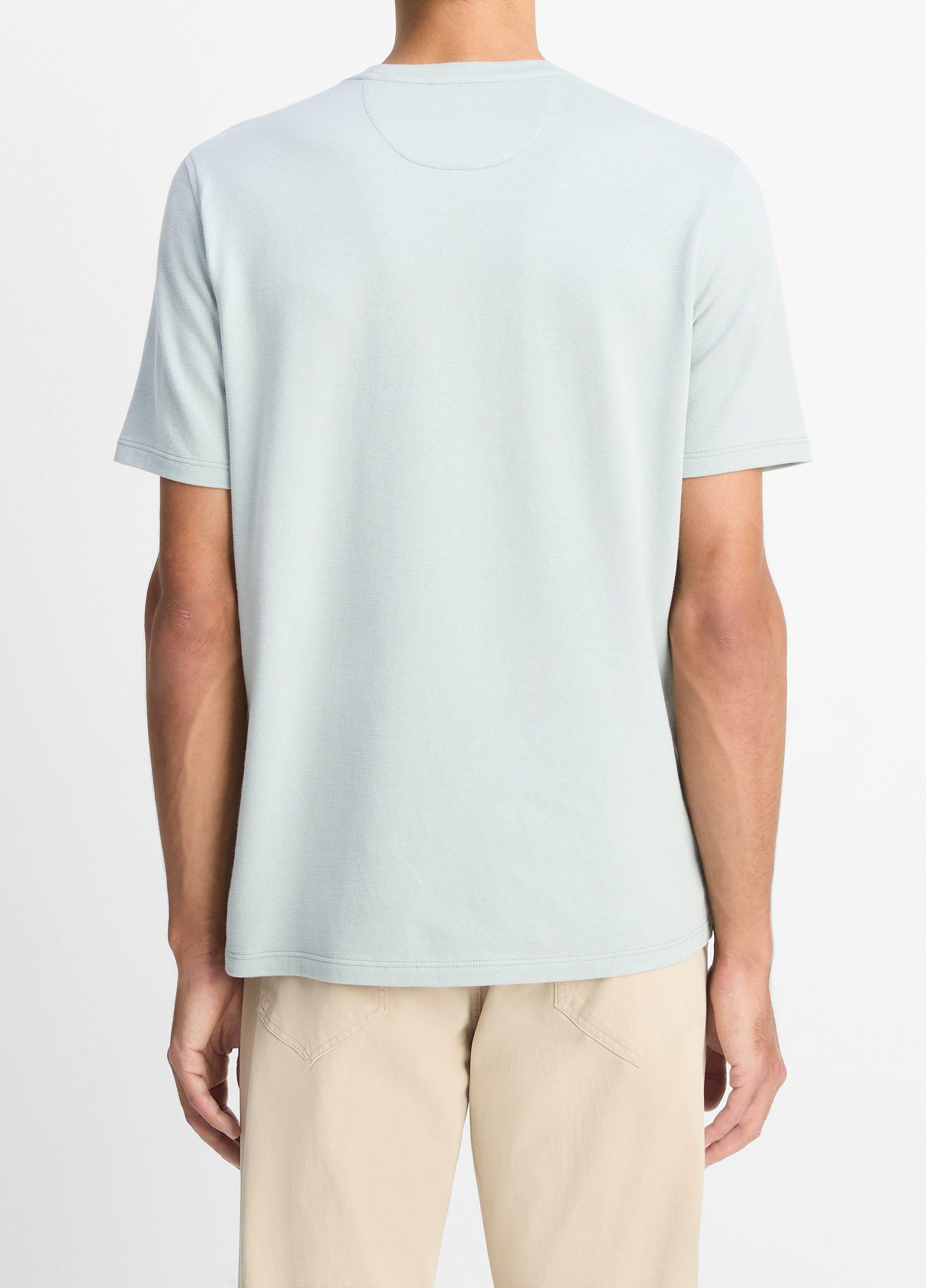 Birdseye Jacquard Pima Cotton T-Shirt image number 2