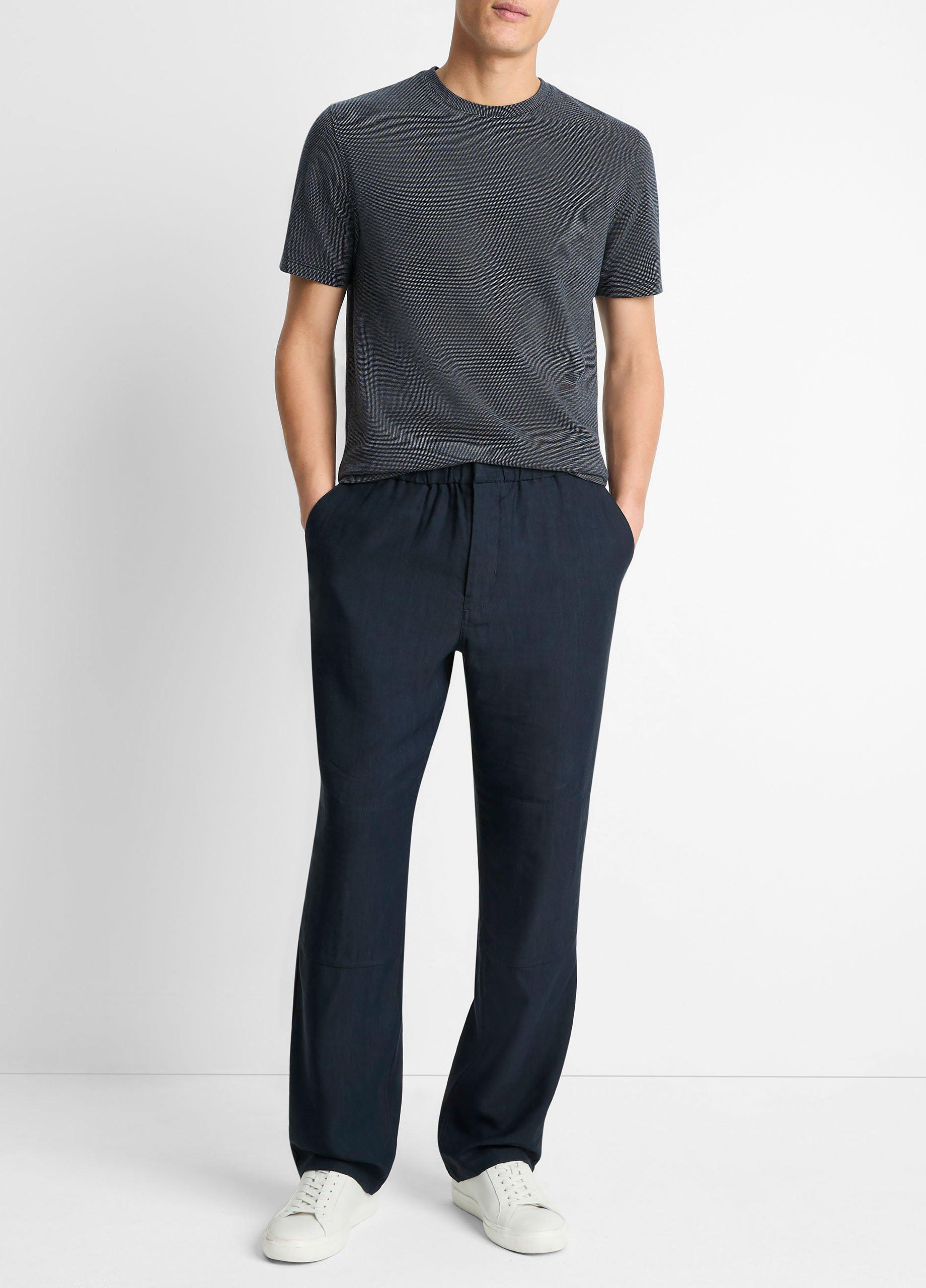 Birdseye Jacquard Pima Cotton T-Shirt image number 3