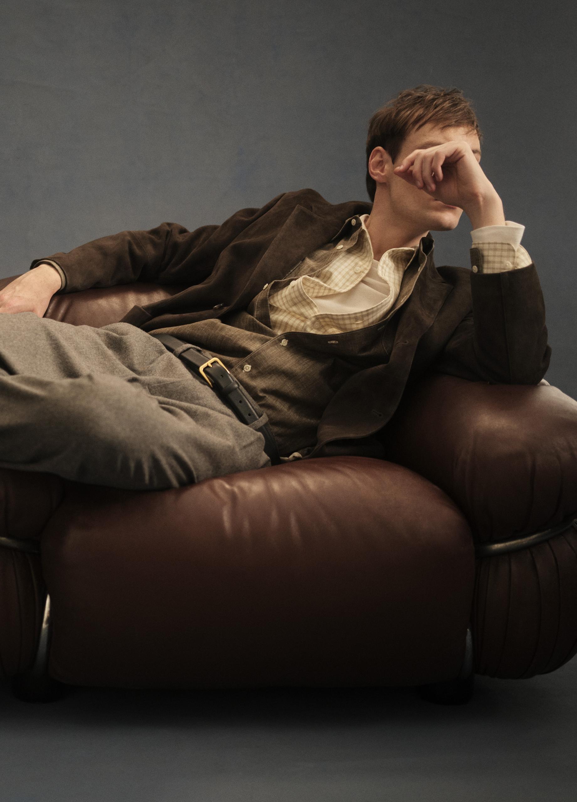 Suede Blazer image number 5