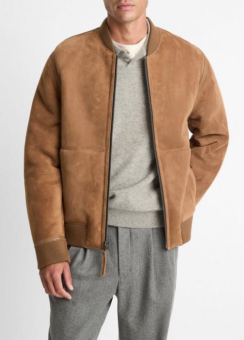Shearling Bomber Jacket