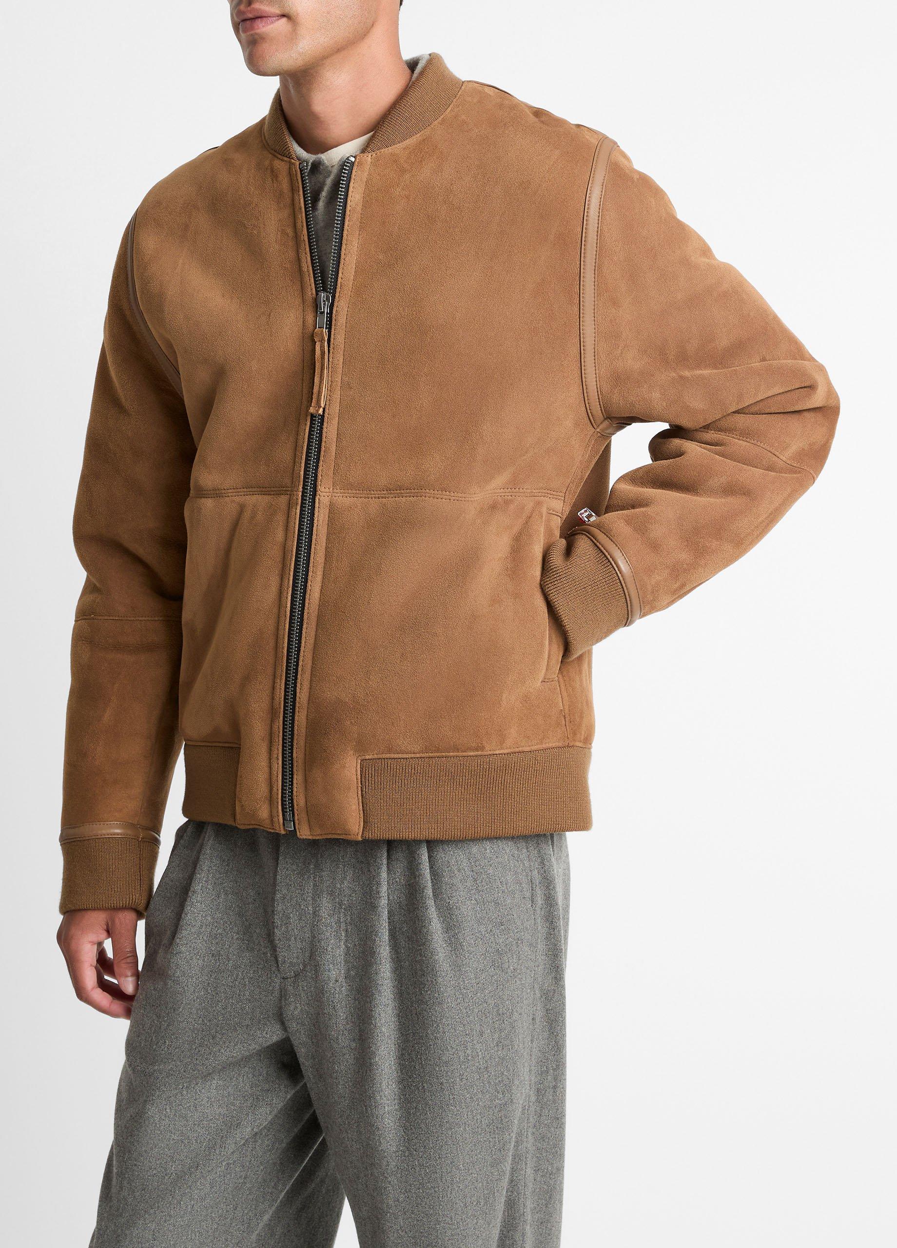 Shearling Bomber Jacket image number 1