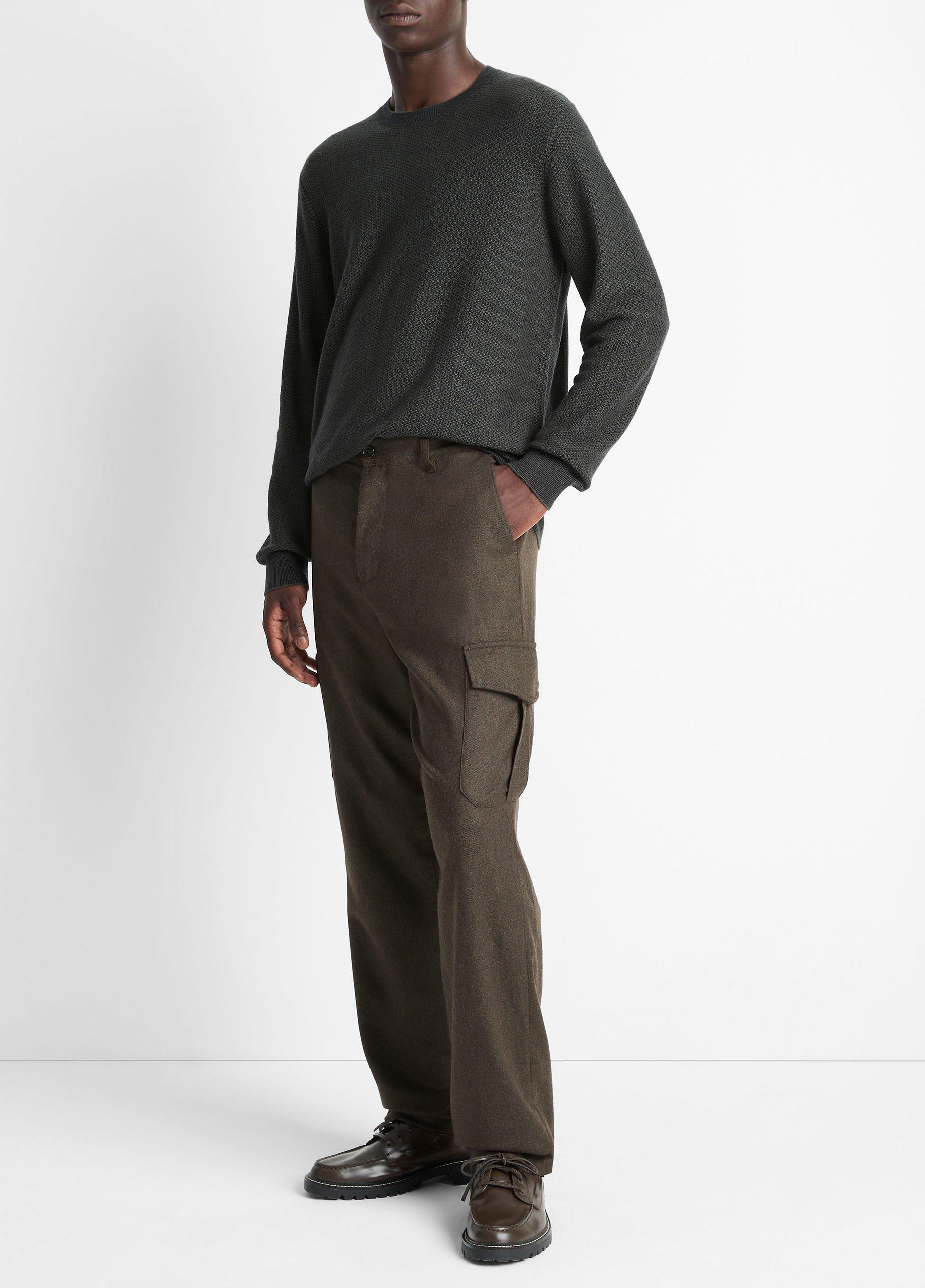 Louie Relaxed Wool Flannel Cargo Pant image number 1